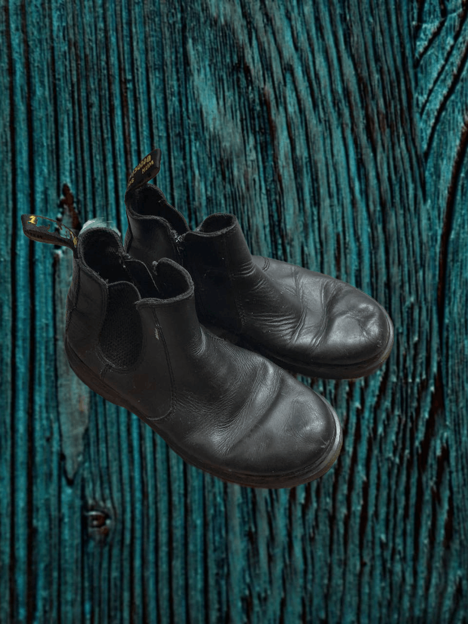 Dr. Martens Girls size 3 Black Dr Martens Chelsea Boots Size US 4 / IT 34 - 1 Thumbnail