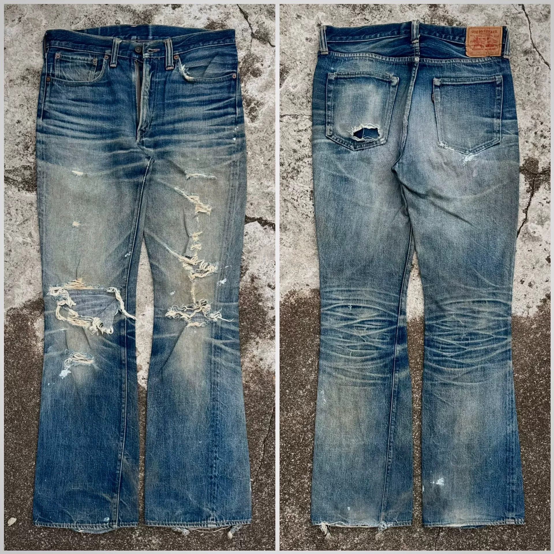 Vintage Vintage Joe McCoy Levi's 517 Jeans Size US 31 - 1 Thumbnail