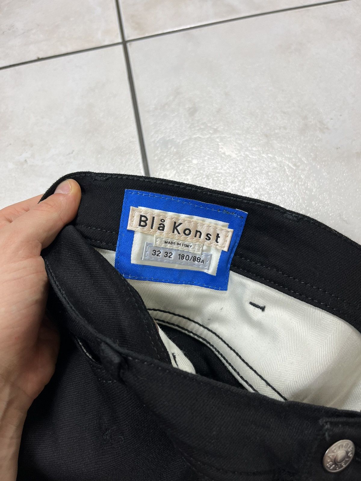 Acne Studios Acne Studios Bla Konst North Stay Black Jeans Denim Pants Size US 32 / EU 48 - 17 Thumbnail