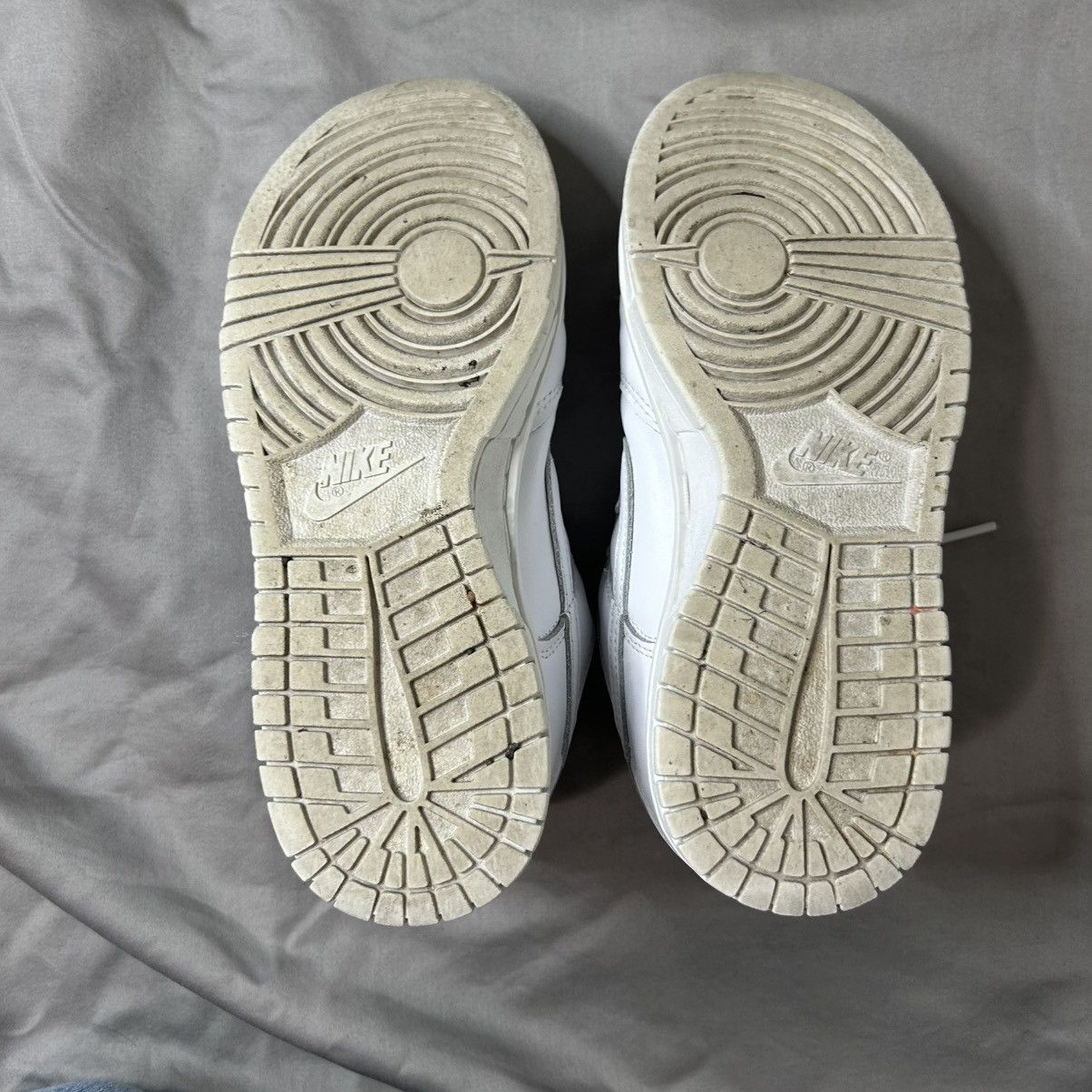 Nike White Nike Dunk Low Size US 6 / IT 36 - 3 Thumbnail