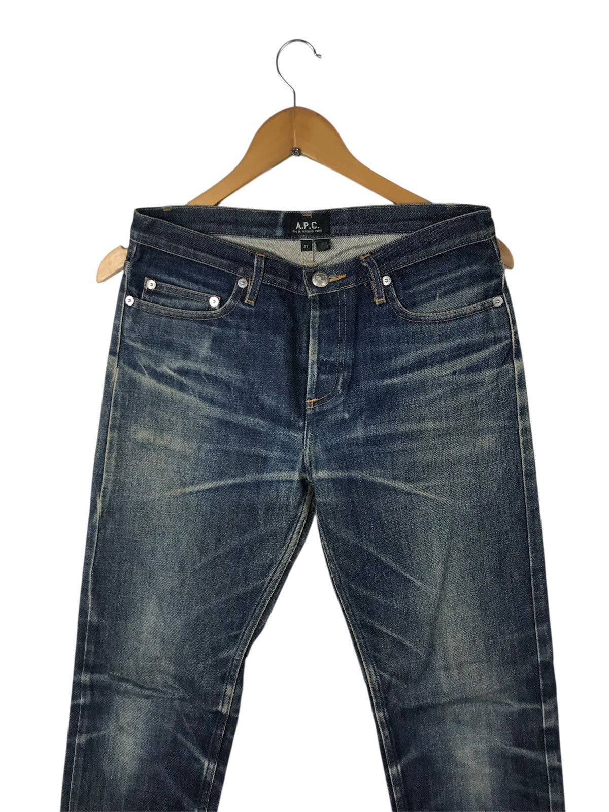A.P.C. A.P.C New Cure Denim Jeans Small Size Size US 27 - 2 Thumbnail