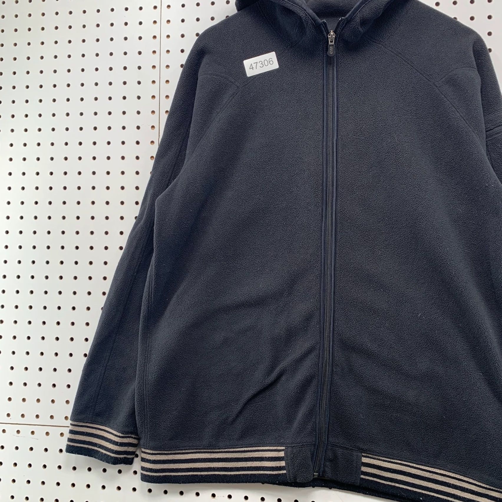 Patagonia Patagonia Fleece Hoodie Jacket Mens Large Black Hooded Zip Outdoor Jacket Size US L / EU 52-54 / 3 - 6 Thumbnail