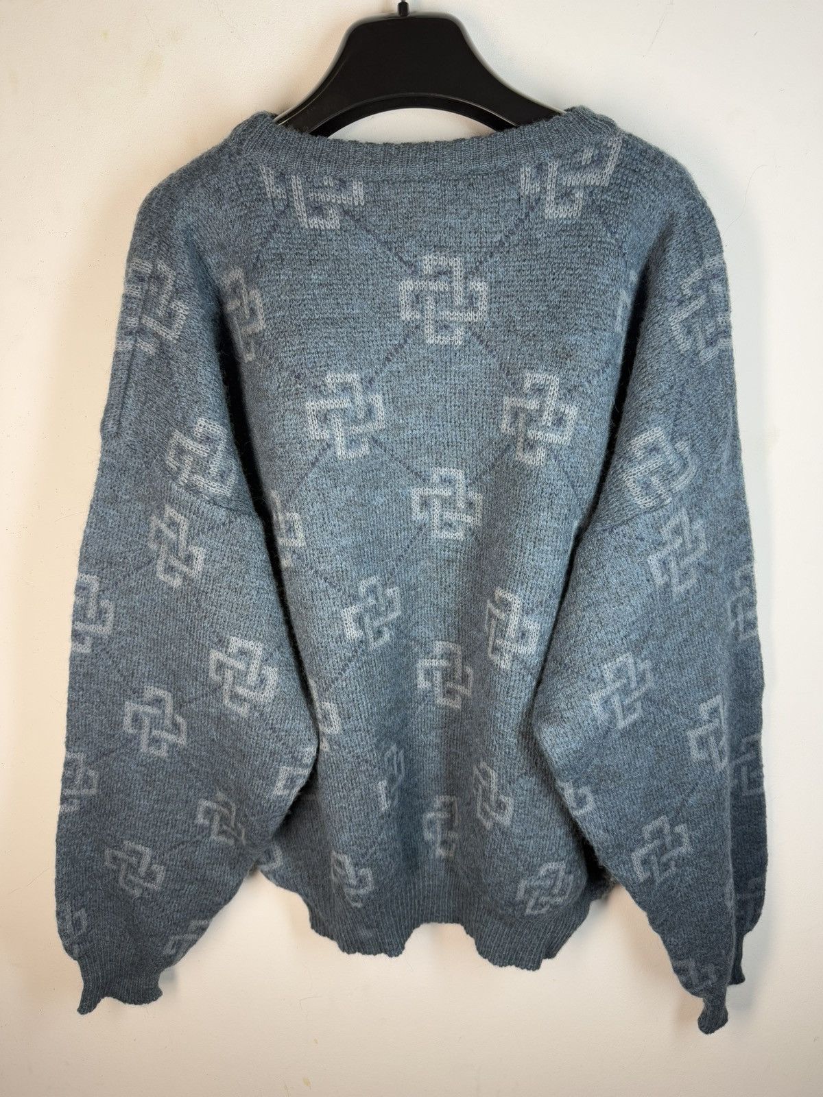 Yves Saint Laurent 1990s YSL Sweater Wool Soft Knitted Vintage Sweatshirt Size US XL / EU 56 / 4 - 12 Thumbnail