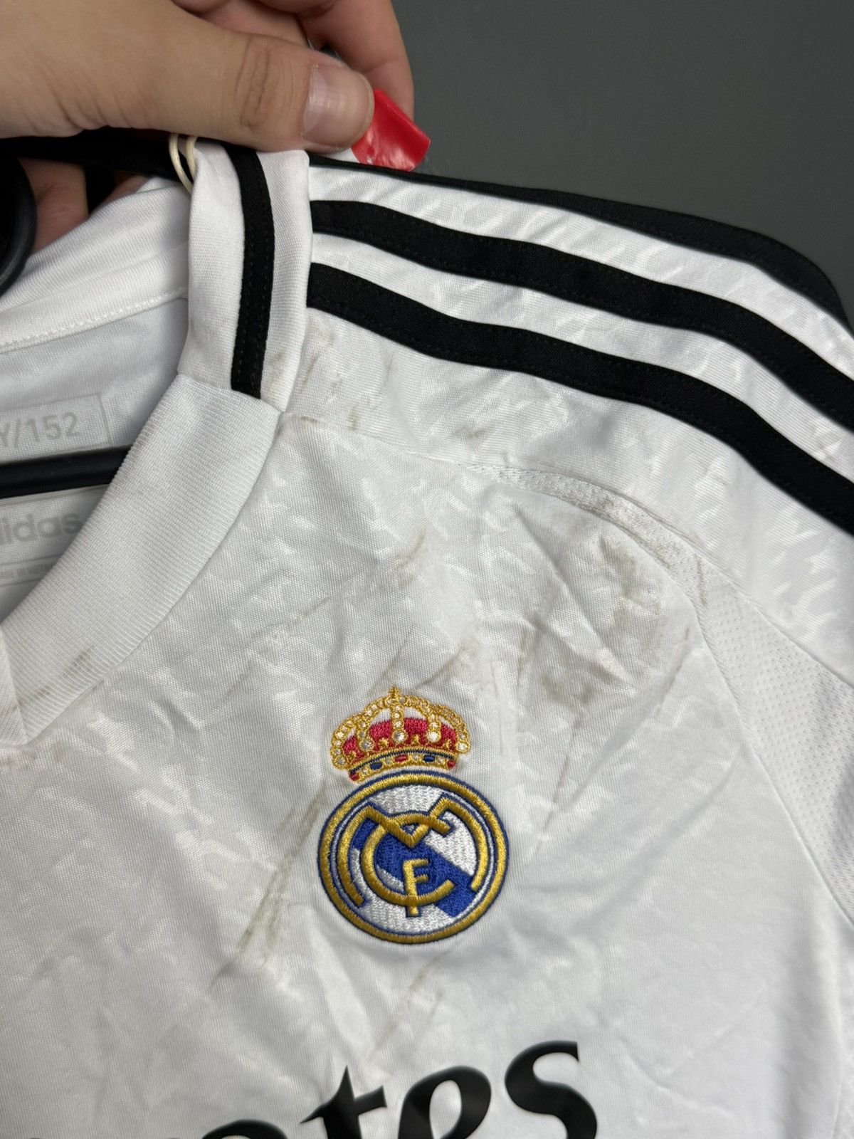Adidas KIDS New Real Madrid 24/25 Home Football Jersey T-Shirt Size US XS / EU 42 / 0 - 5 Thumbnail
