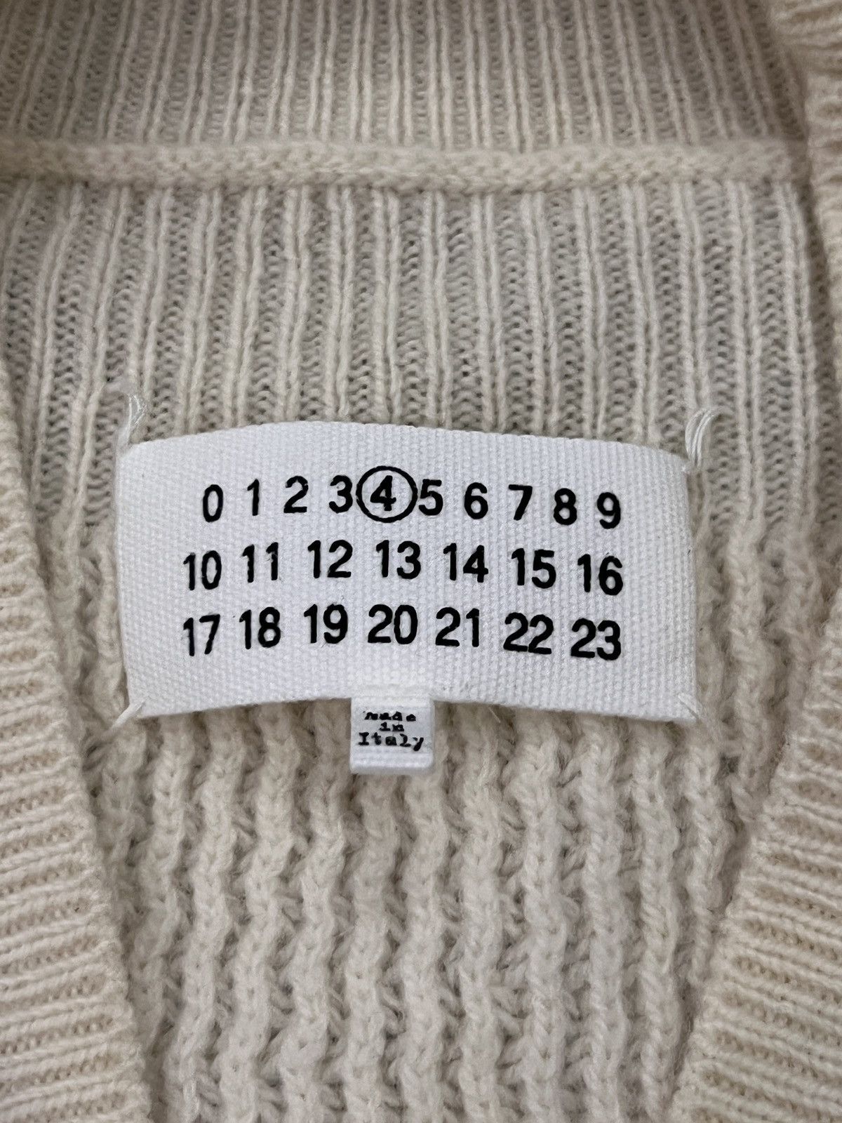 Maison Margiela Maison Margiela SS15 Line 4 Button Knit Cardigan Size US S / EU 44-46 / 1 - 18 Thumbnail