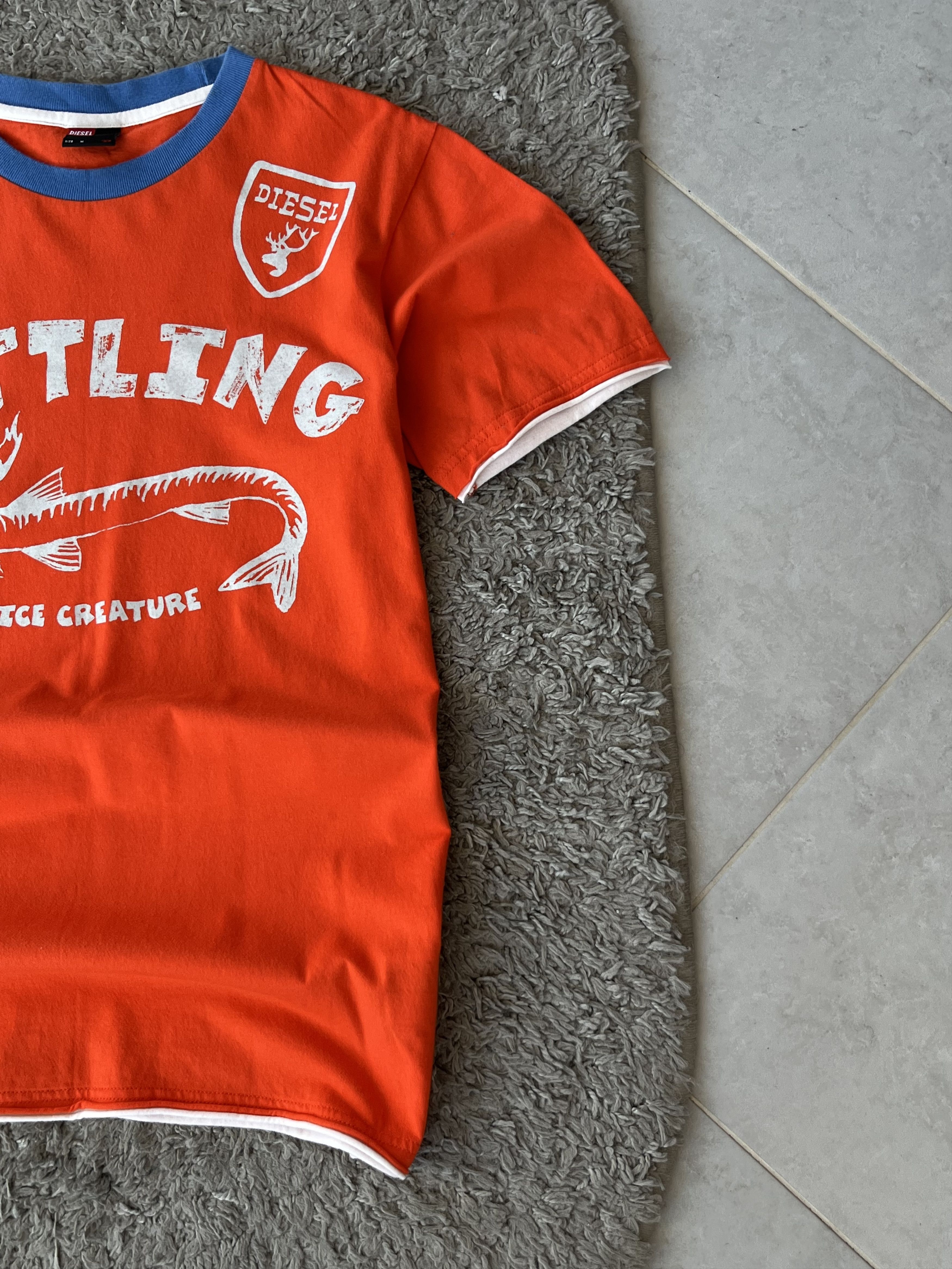 Diesel Vintage Tee Diesel BATTLING "The Ice Creature" Size US M / EU 48-50 / 2 - 4 Thumbnail