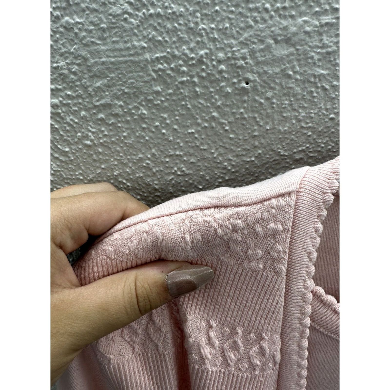 Vintage Womens Hasting & Smith Shirt Long Sleeve Button Up Pink L Regular Size Womens Size L / US 10 / IT 46 - 2 Thumbnail