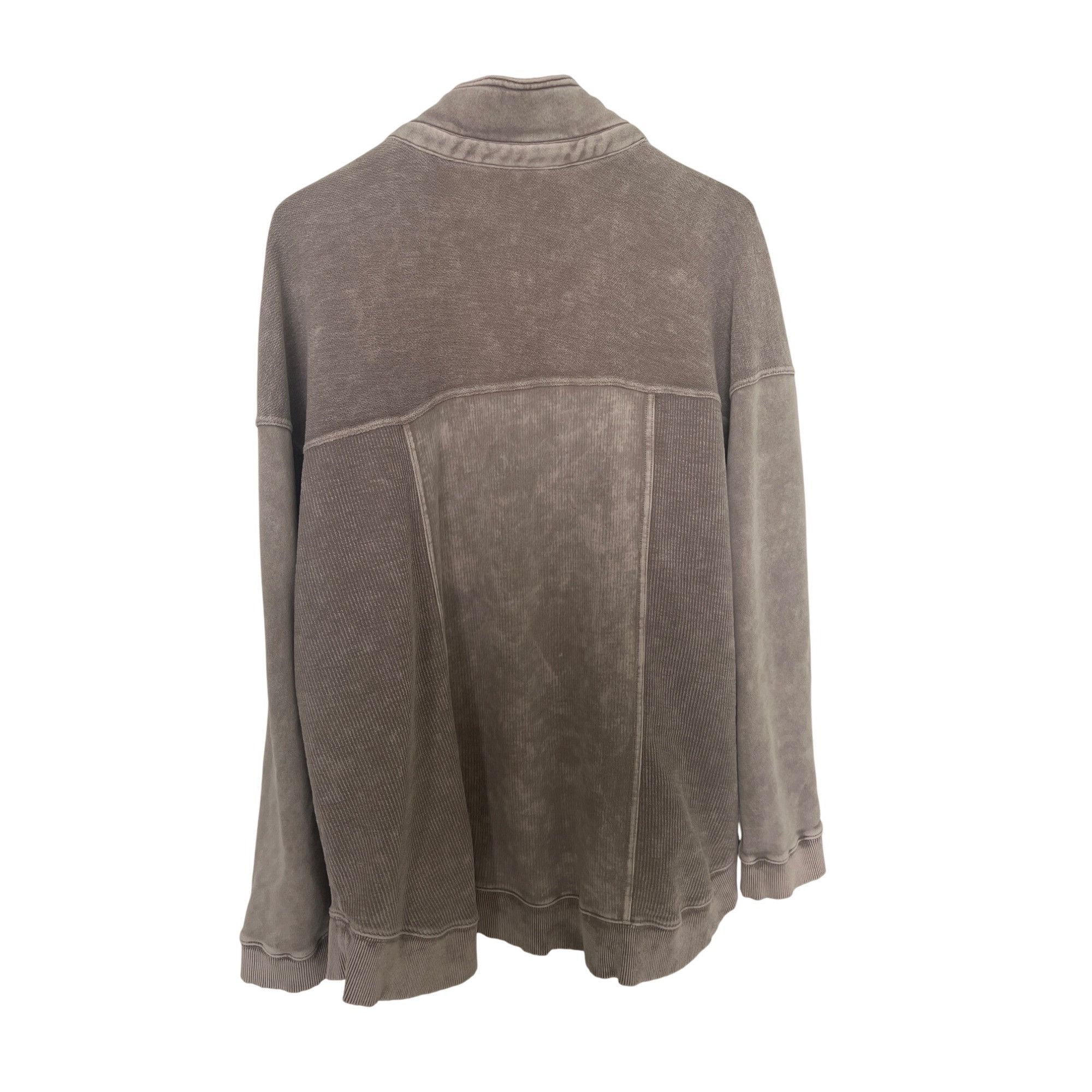 Anthropologie Pilcro Anthropologie Taupe Oversized Shacket Size XL / US 12-14 / IT 48-50 - 8 Thumbnail