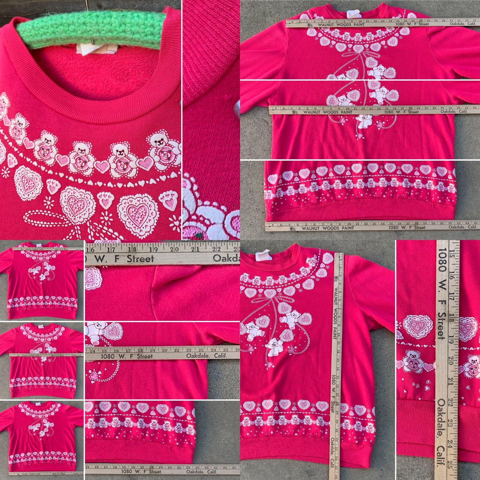 Pinko VINTAGE Scarab San Francisco sweatshirt Shirt 1980s Pink L Womens Size L / US 10 / IT 46 - 8 Thumbnail