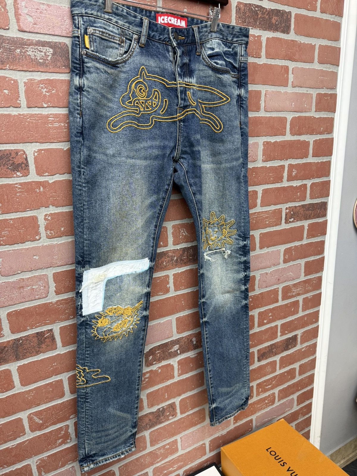 Icecream 100% Authentic IceCream Denim Jeans Size 32 🔥 Size US 32 / EU 48 - 2 Thumbnail