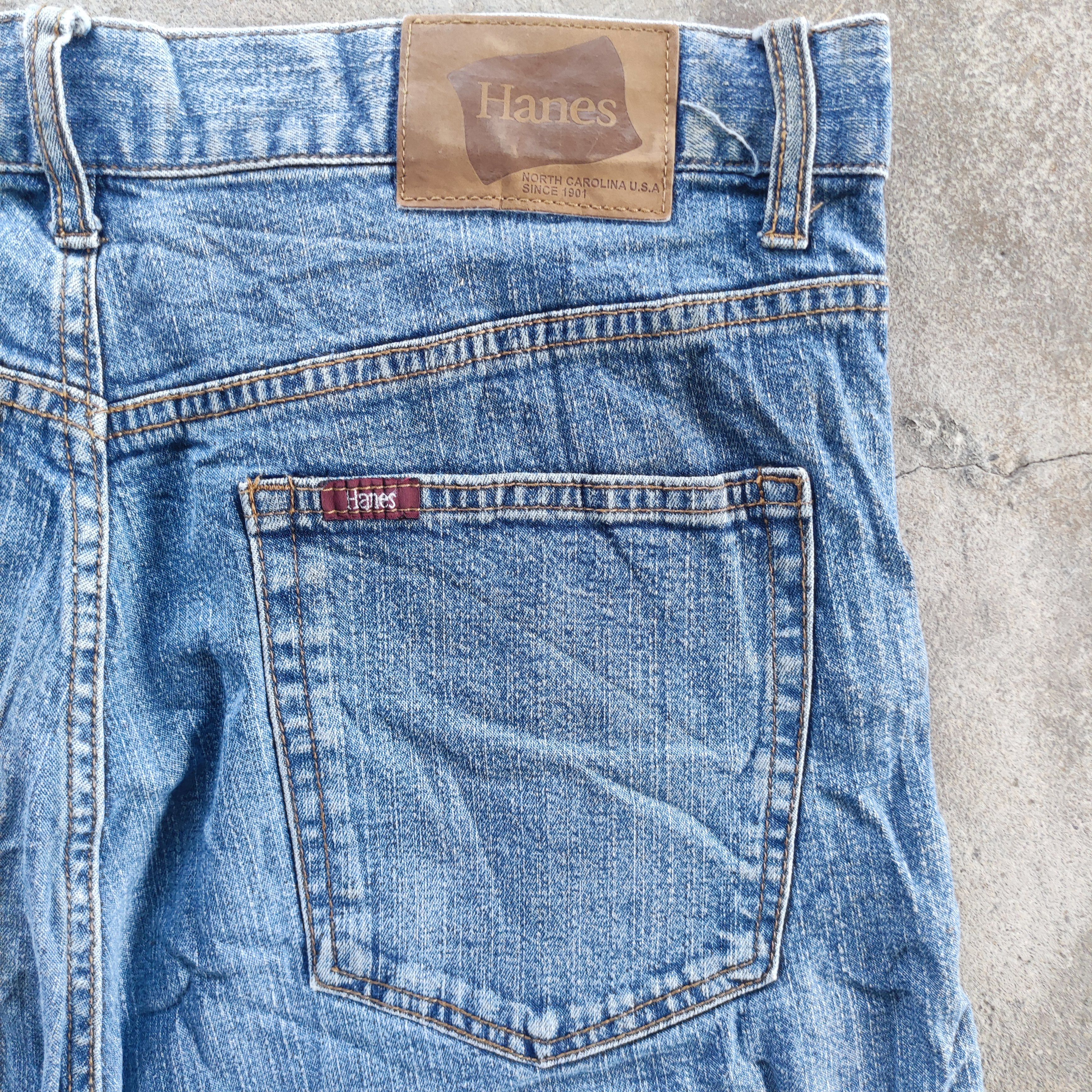 Hanes Vintage Hanes Brand Jeans Faded Pants W37 Size US 37 - 10 Thumbnail