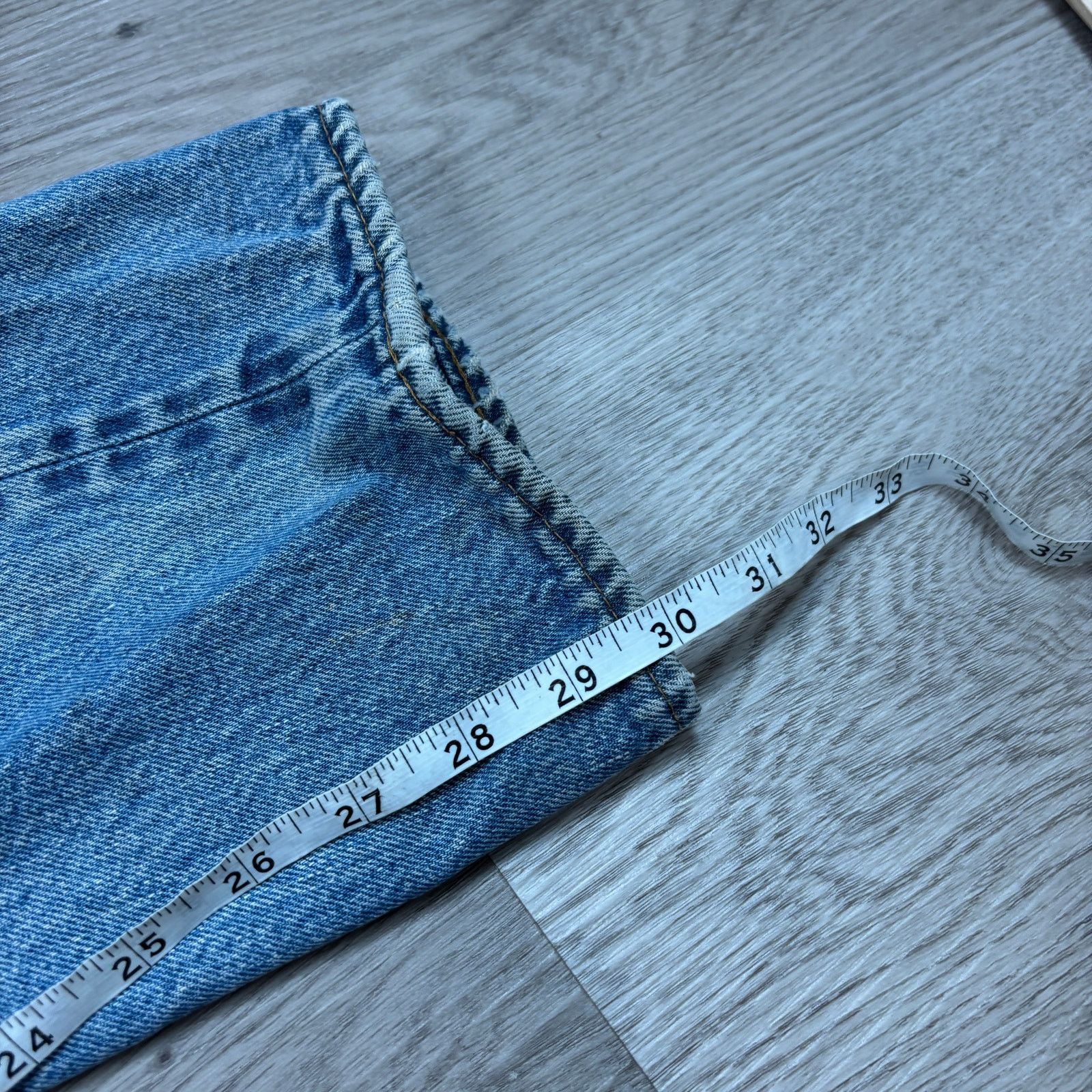 Levi's × Vintage VTG 80s Levi's 501 Redline Selvedge Denim Leg Jeans 30x30 Size US 30 / EU 46 - 10 Thumbnail