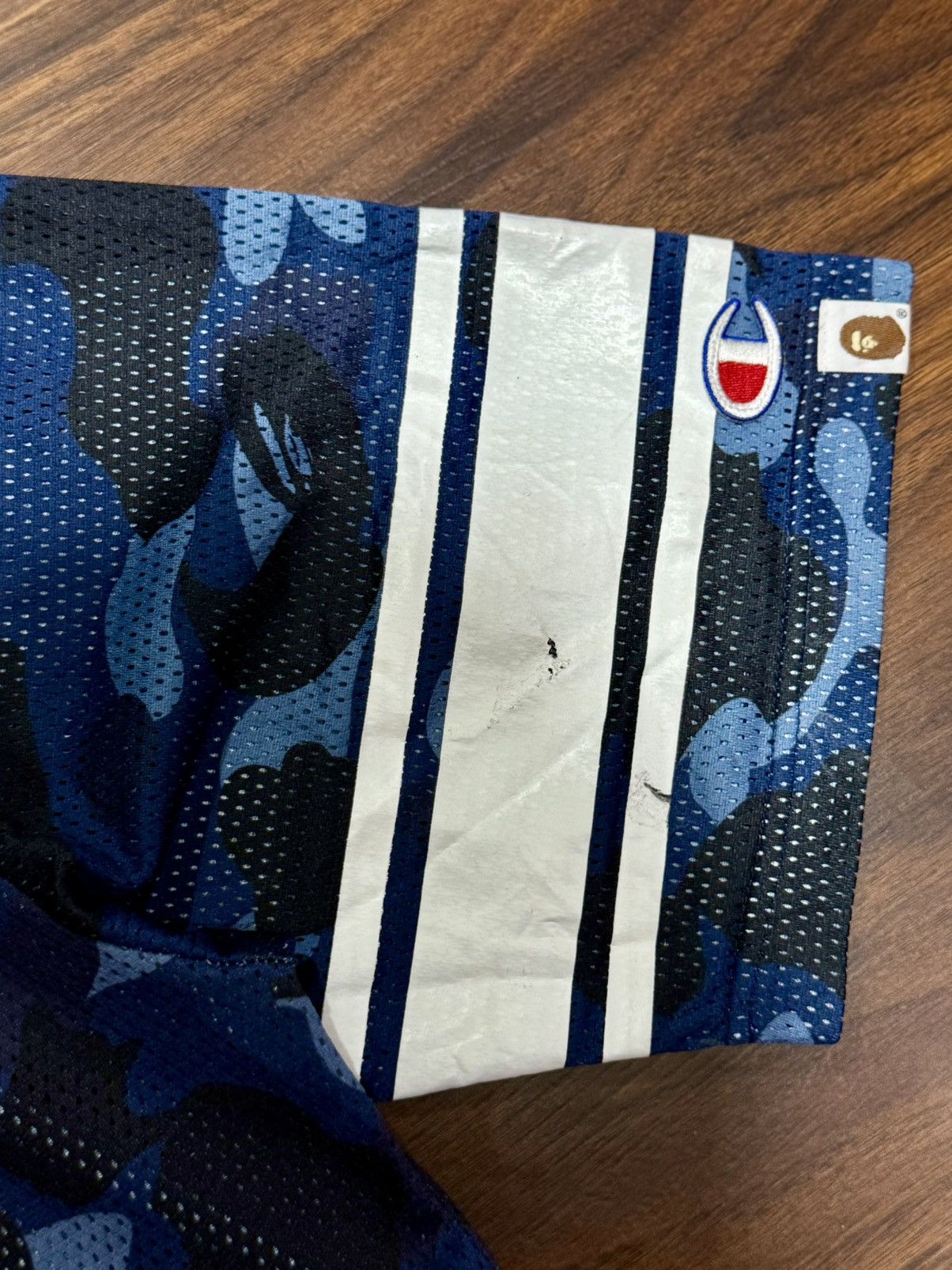 Bape 2017 BAPE x CHAMPION #93 JERSEY Size US M / EU 48-50 / 2 - 23 Thumbnail