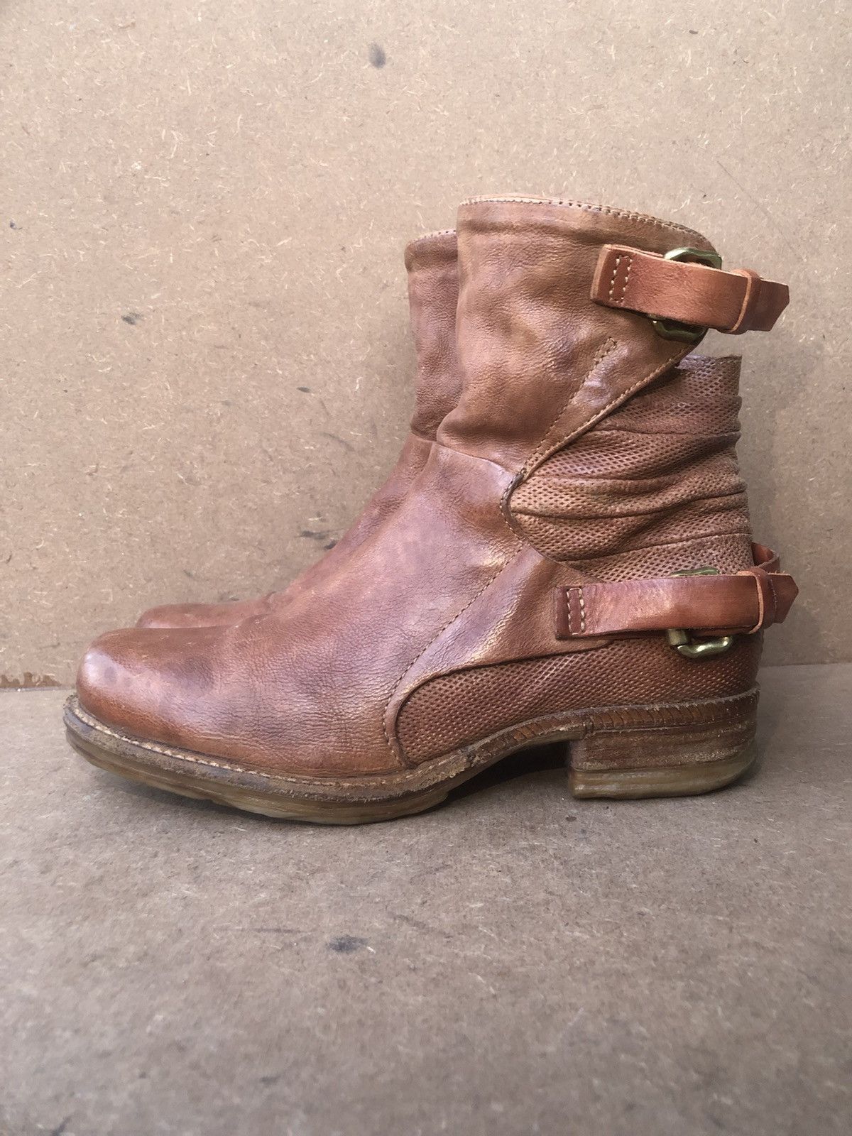 A.S.98 A.S 98 Brown Calfskin Leather Women’s Boots Size 37 Size US 6.5 / IT 36.5 - 4 Thumbnail