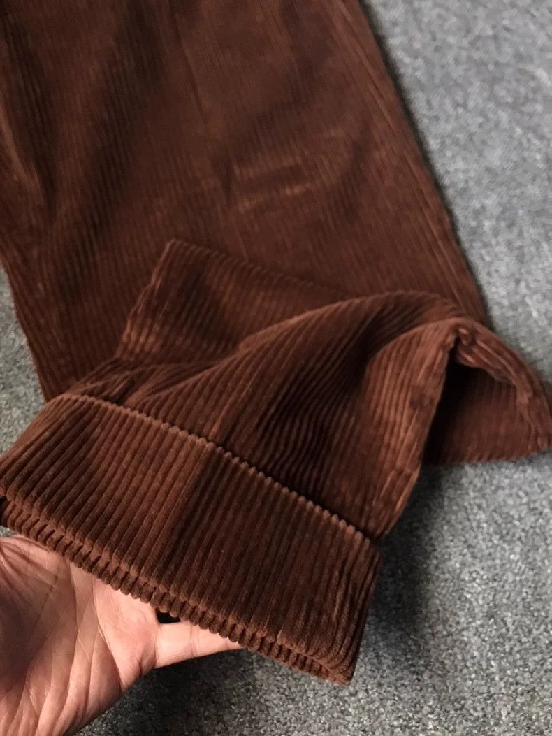 Gucci Gucci Corduroy Pants with Cuffed Hem-2505 Size US 44 / EU 60 - 3 Thumbnail