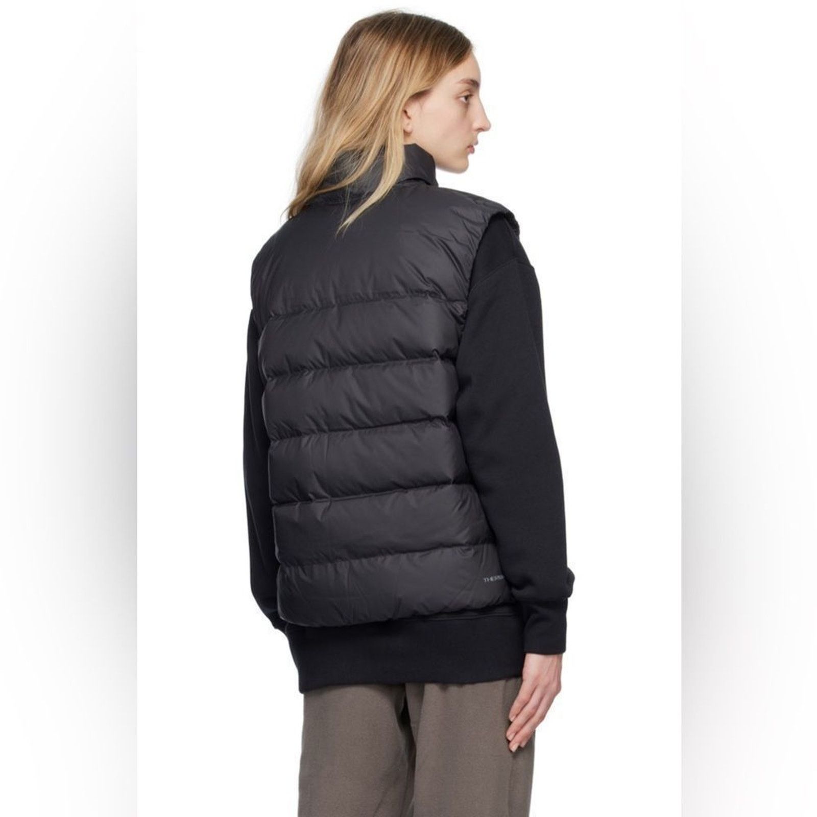 Nike NWT Nike Therma-FIT Windrunner Puffer Vest Womens 2XL Black Size XXL / US 16-18 / IT 52-54 - 7 Thumbnail