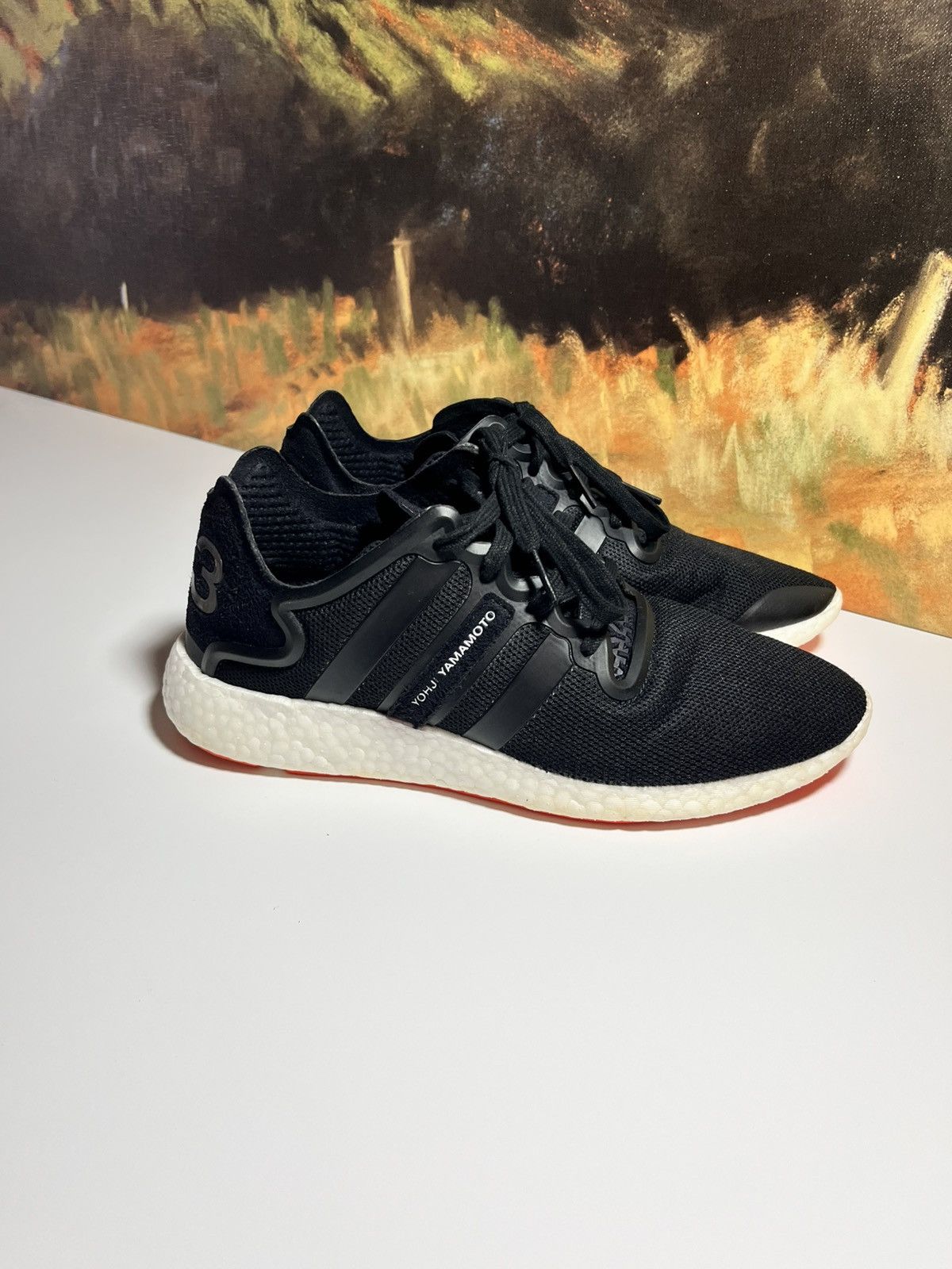 Adidas × Designer × Yohji Yamamoto Y-3 Yohji boost Adidas Size US 7.5 / EU 40-41 - 1 Thumbnail