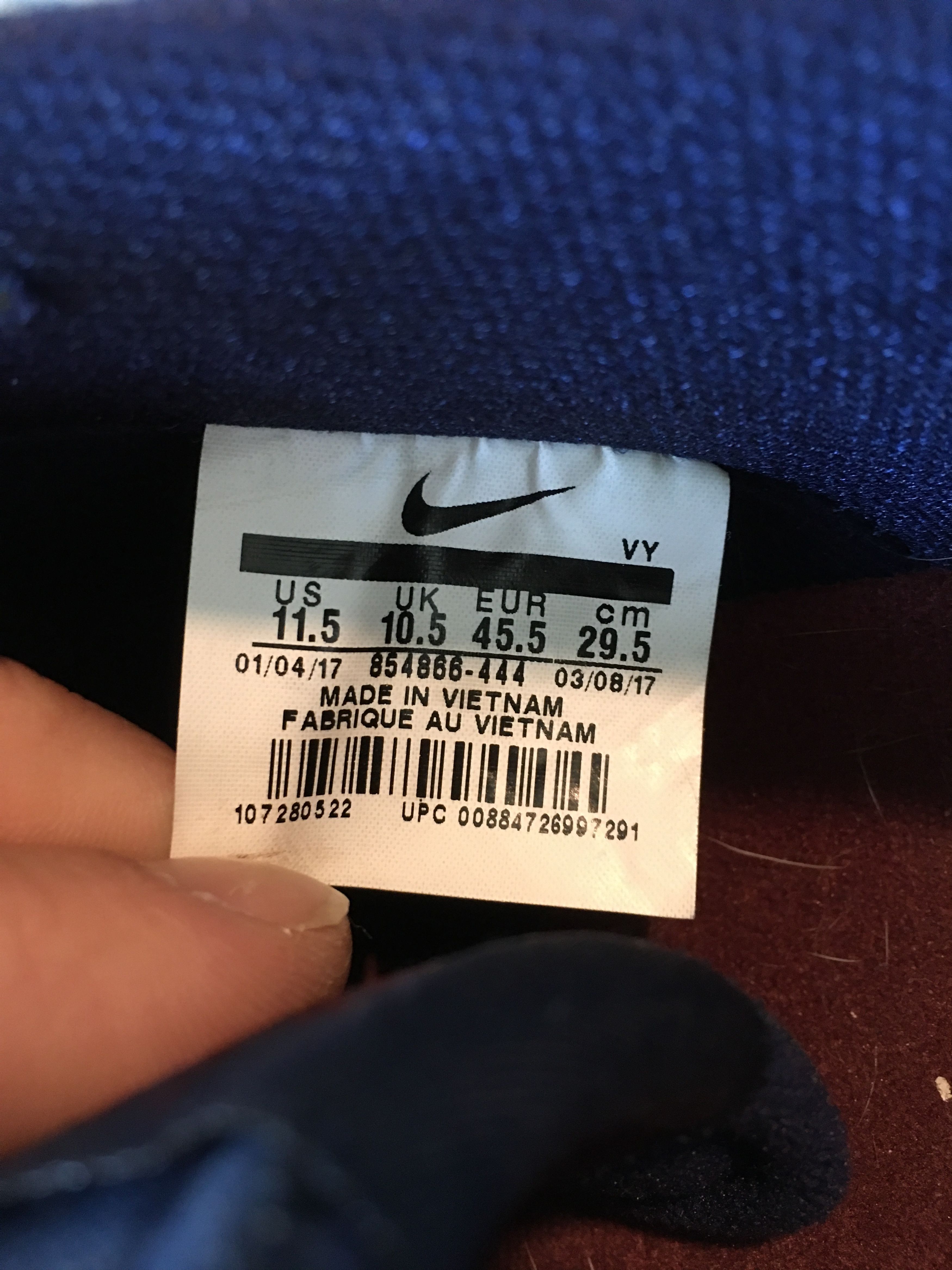 Nike Nike sb binary blue denim Size US 11.5 / EU 44-45 - 3 Thumbnail