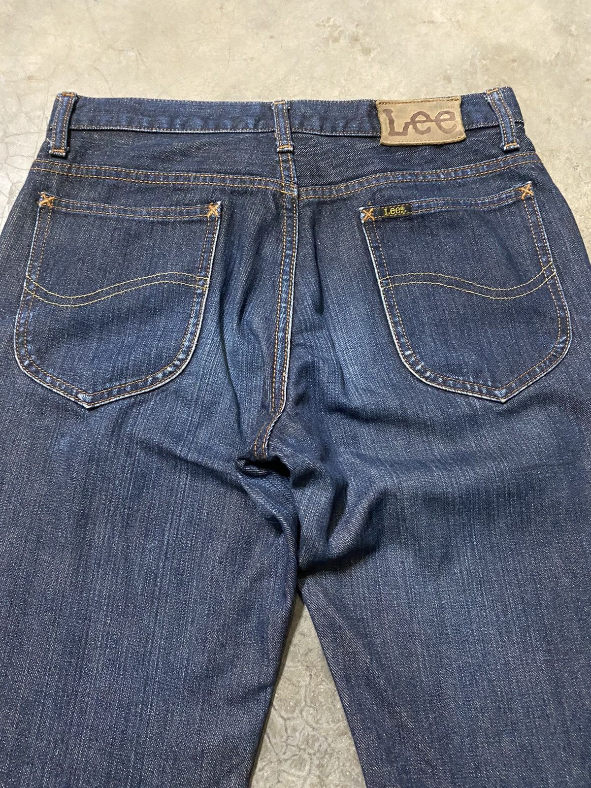 Japanese Brand × Jean × Lee Flare Jeans Vintage Lee Rider Rusty Denim @7 Size US 30 / EU 46 - 5 Thumbnail