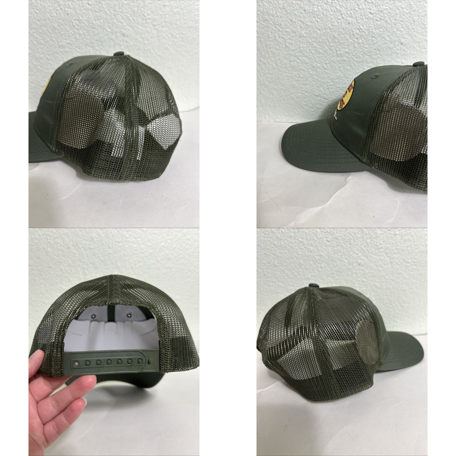 Bass Pro Shops Bass Pro Shops Club Snapback Outdoor Fishing Hat Cap Olive Size ONE SIZE - 8 Thumbnail