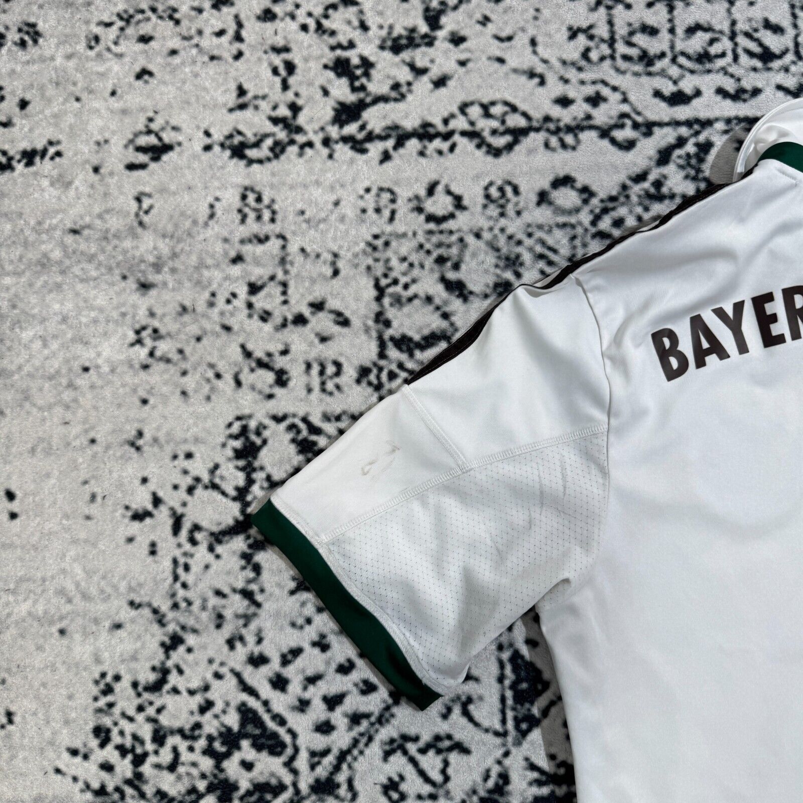 Adidas × Vintage Adidas White Polyester Jersey T-Shirt Size M Bayern Munchen Size US M / EU 48-50 / 2 - 19 Thumbnail