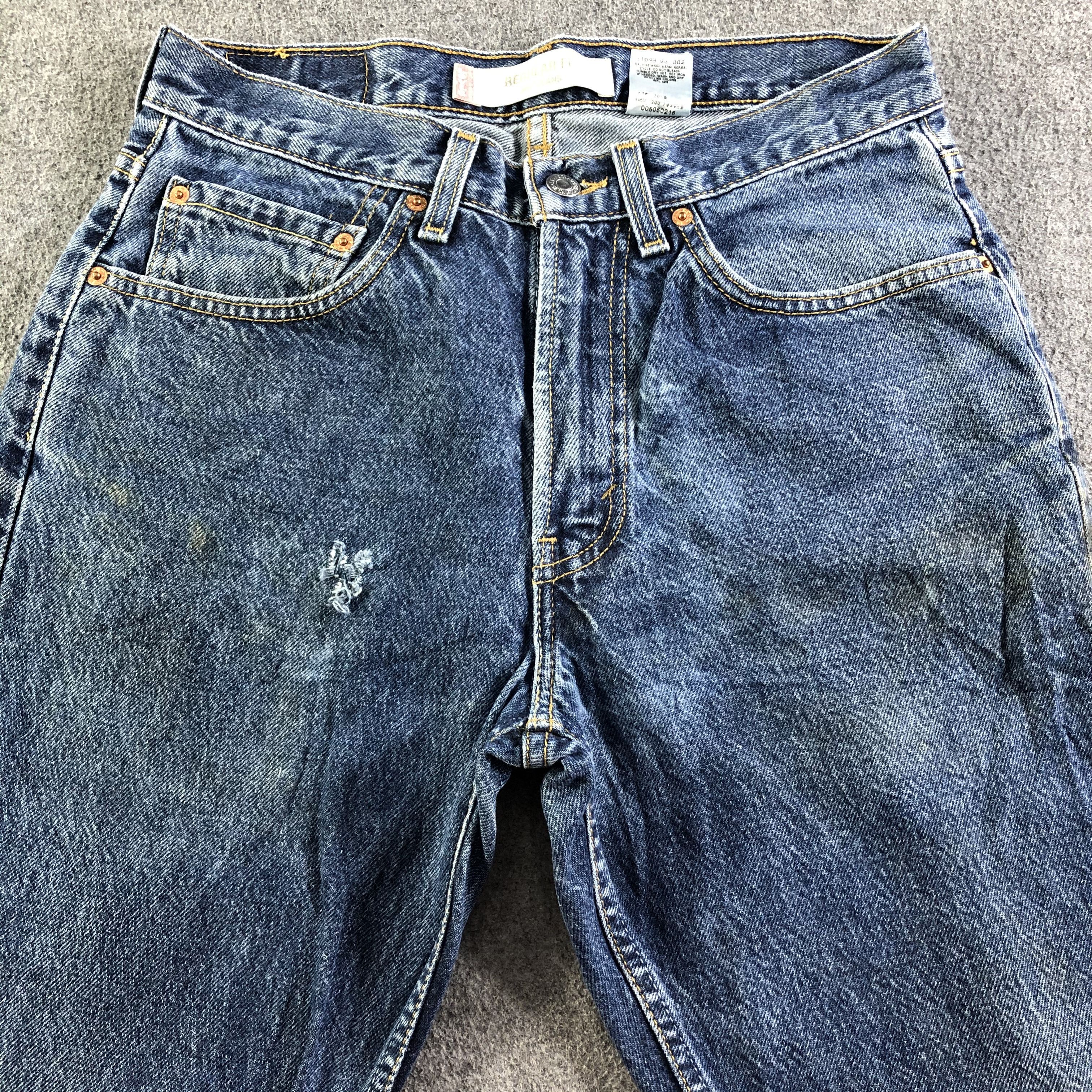 Levi's Vintage Blue Wash Levis 505 Jeans-J3713 Size US 32 / EU 48 - 3 Thumbnail