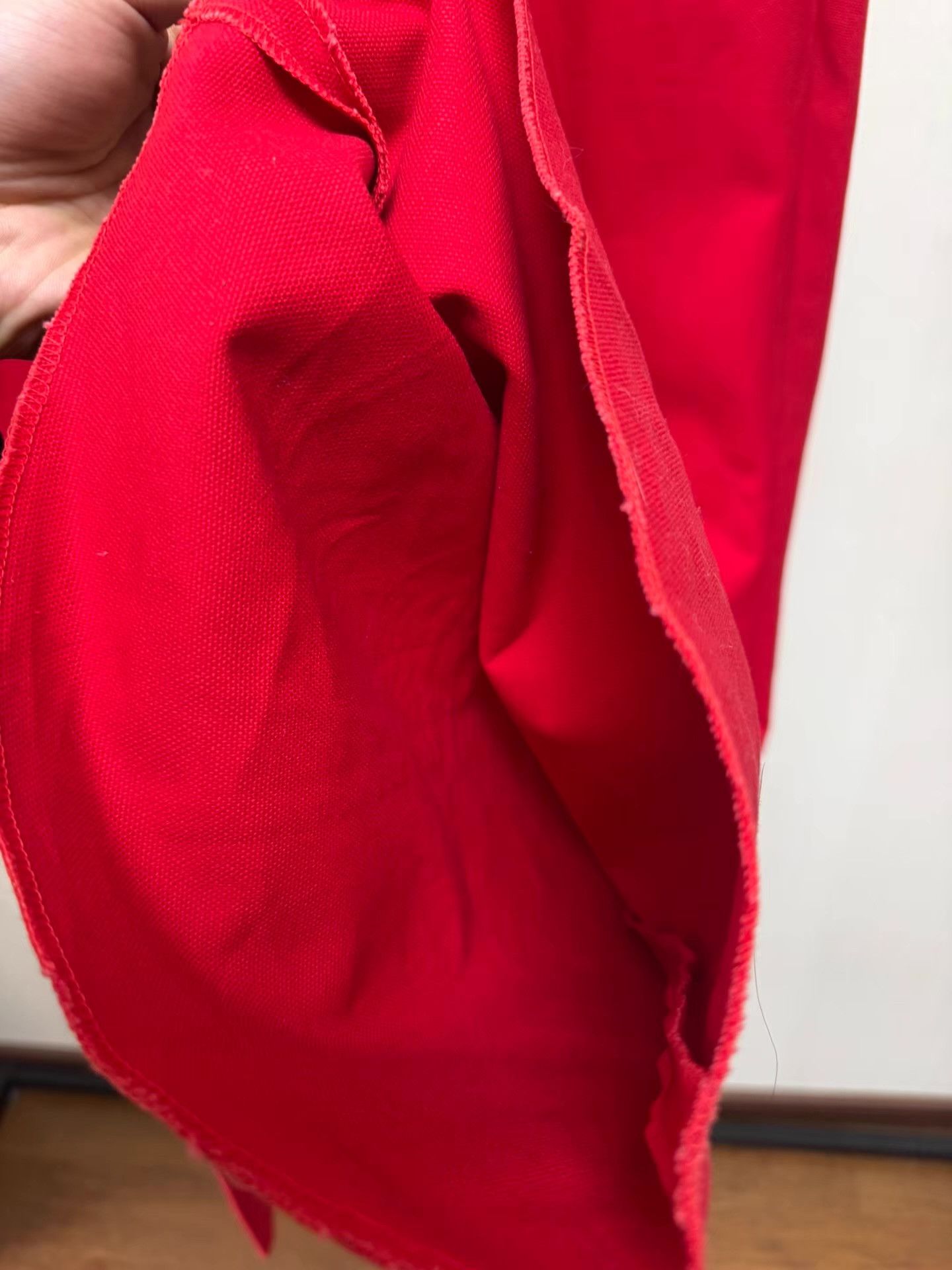 Raf Simons Raf Simons SS21 Red Flared Trousers Q8 Size US 34 / EU 50 - 3 Thumbnail