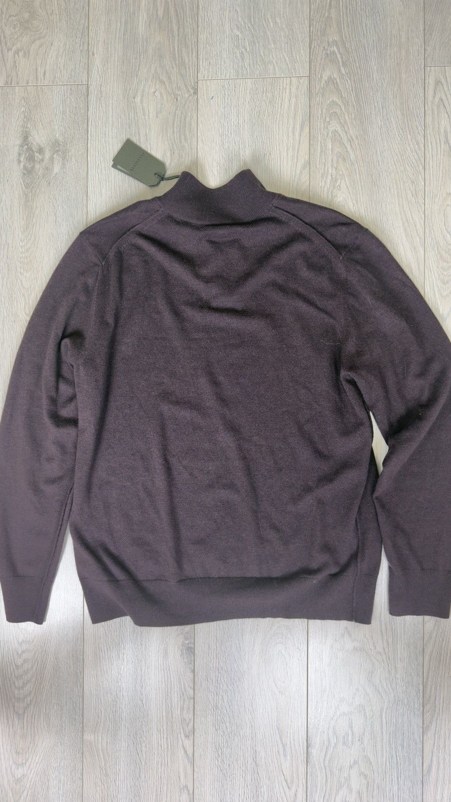 Allsaints Allsaints Kilburn Zip Funnel Sweater Size US XXL / EU 58 / 5 - 7 Thumbnail