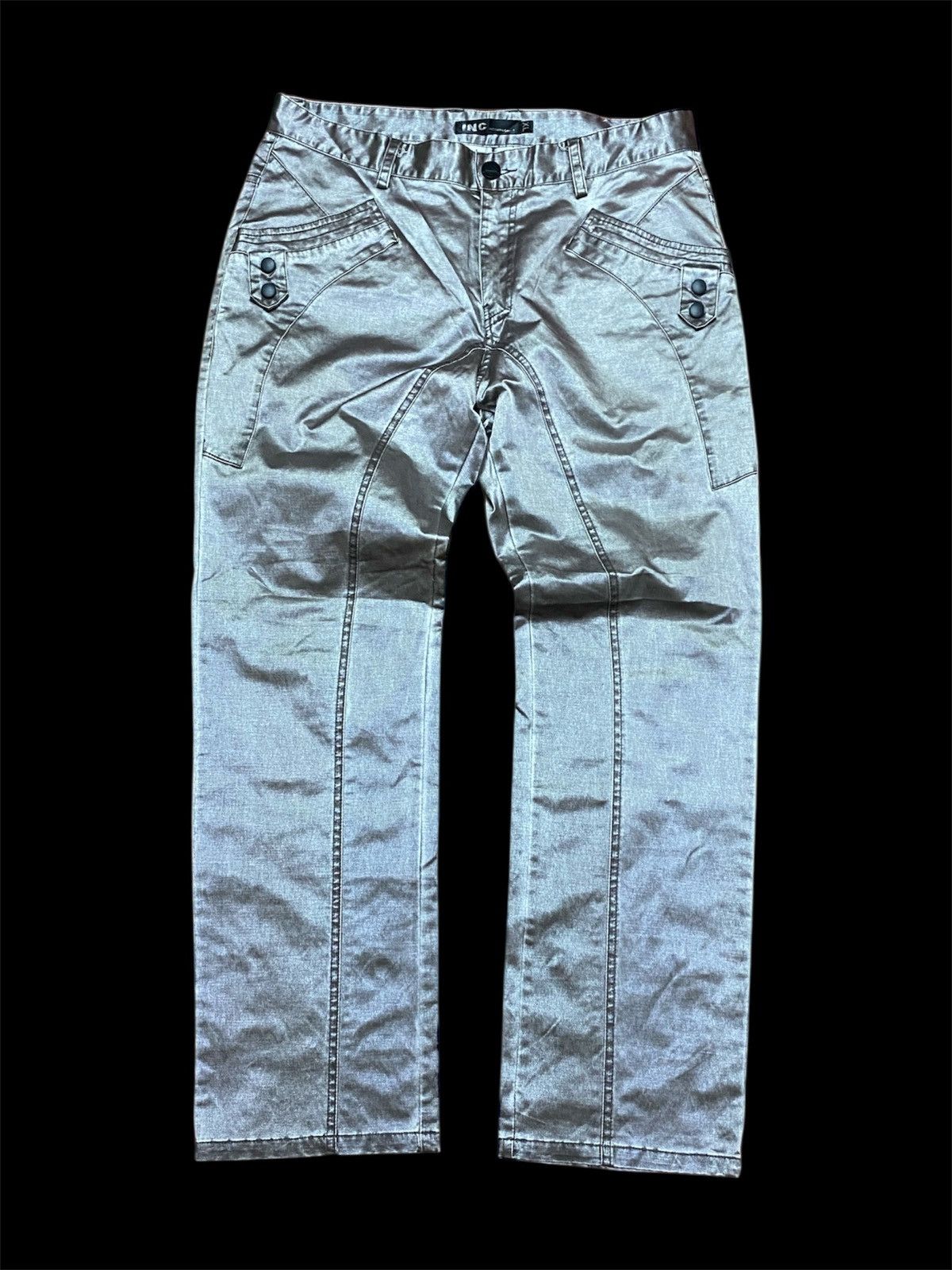 If Six Was Nine × Japanese Brand Vintage INC incomparable Silver Denim Jeans If Six Was Nine Size US 34 / EU 50 - 1 Thumbnail