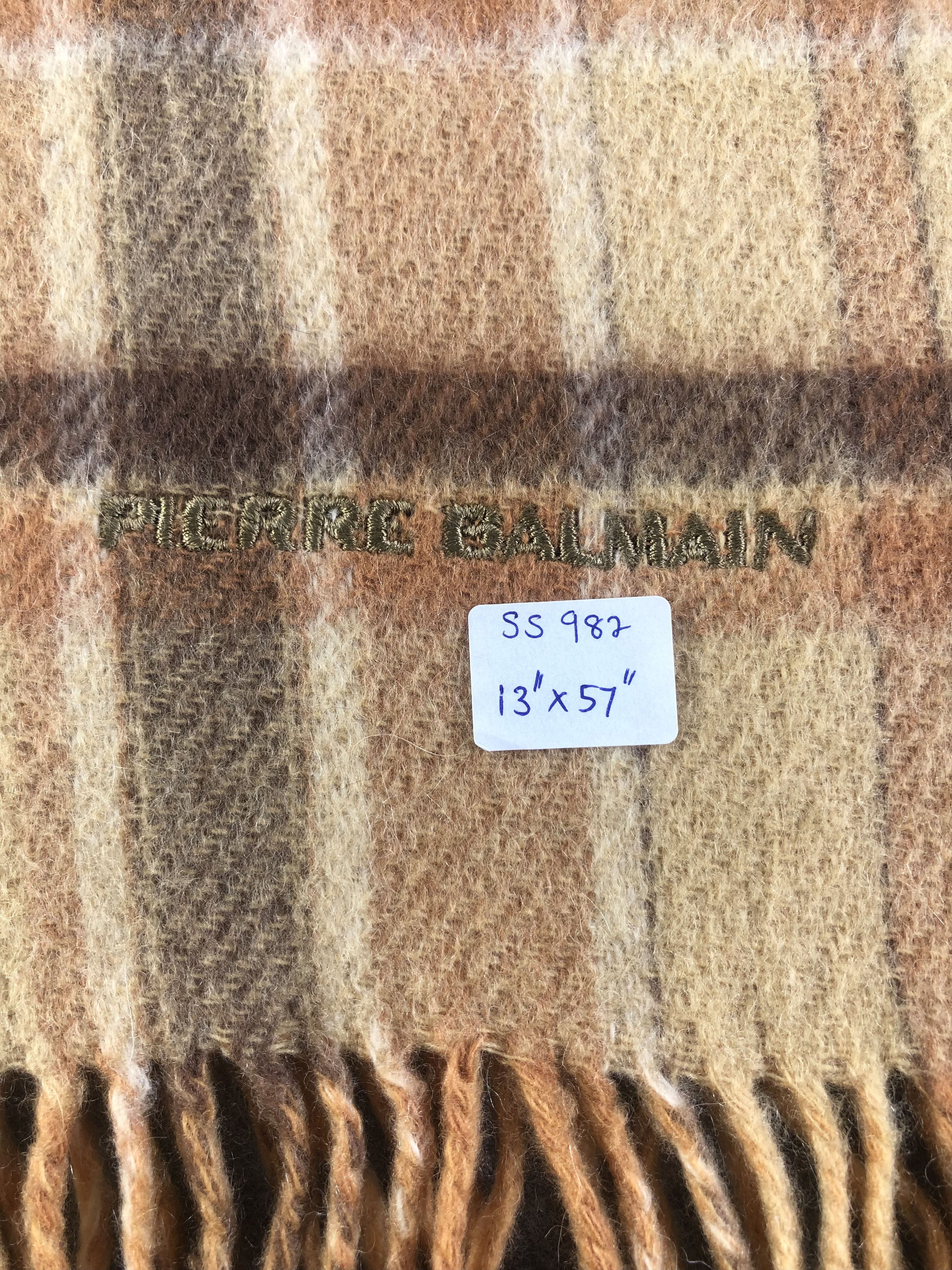Pierre Balmain Pierre Balmain Scarf / Muffler / Neckwear Size ONE SIZE - 4 Thumbnail