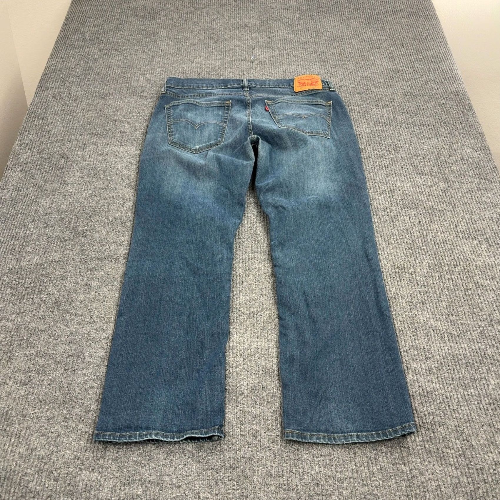 Levi's Levi's 559 Jeans Mens 38x30 Blue Relaxed Straight Cotton Stretch Denim Casual Size US 38 / EU 54 - 5 Thumbnail
