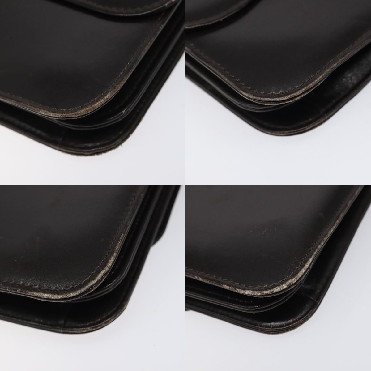 Gucci GUCCI Shoulder Bag Leather Brown Gold Size ONE SIZE - 10 Thumbnail