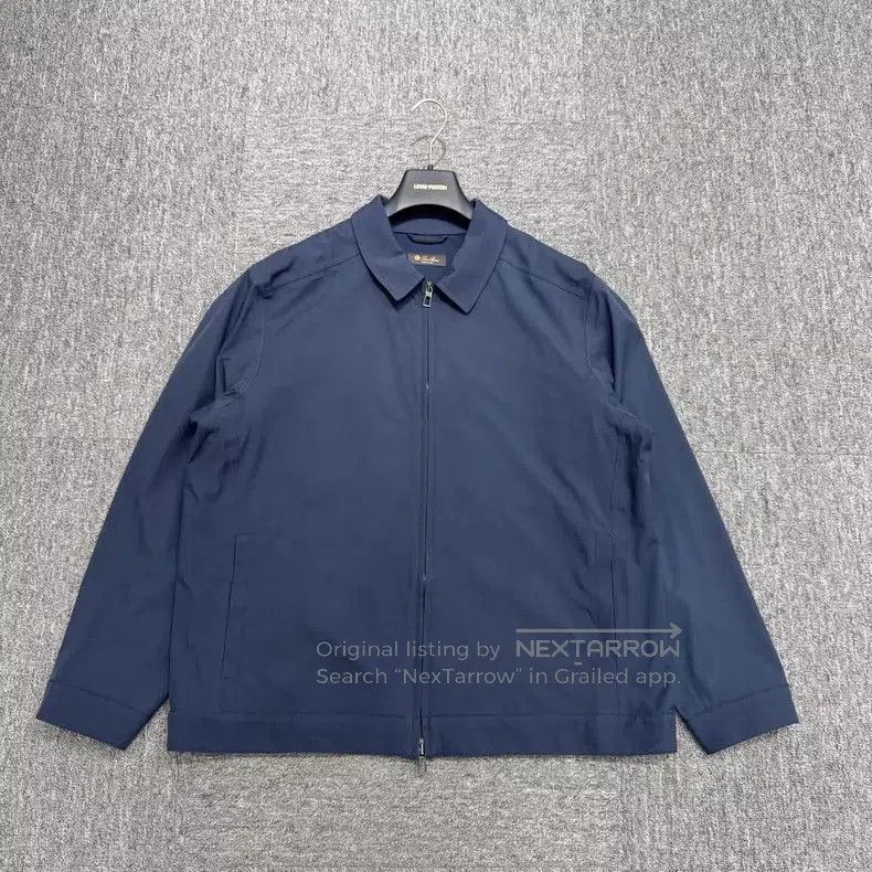 Loro Piana Loro Piana Blue Zip-Up Jacket. Size US XXL / EU 58 / 5 - 1 Thumbnail