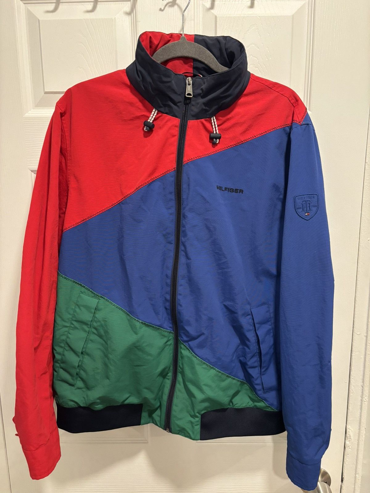 Tommy Hilfiger Tommy Hilfiger Colorblock Windbreaker Size US L / EU 52-54 / 3 - 2 Thumbnail