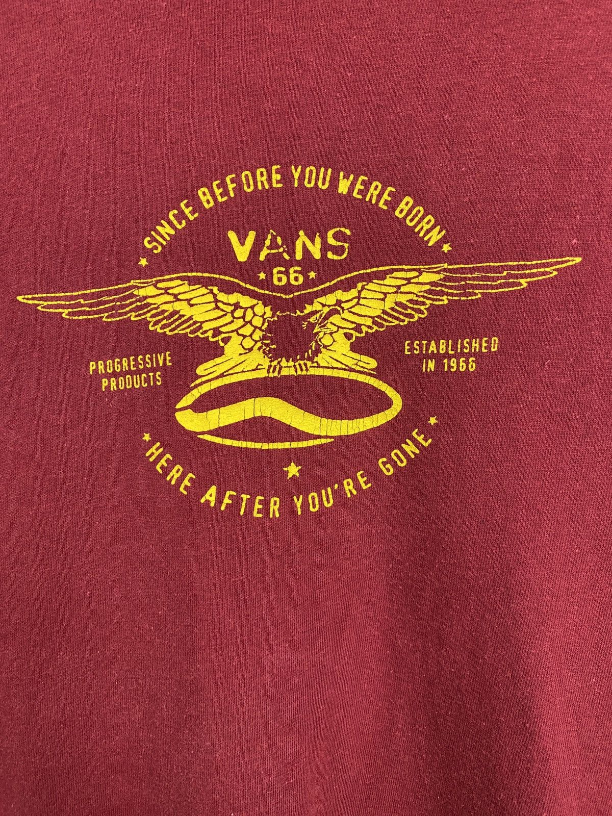 Vans 🇺🇸 Vintage 90s Vans Skateboarding Eagle T-Shirt Made in USA Size US M / EU 48-50 / 2 - 4 Thumbnail