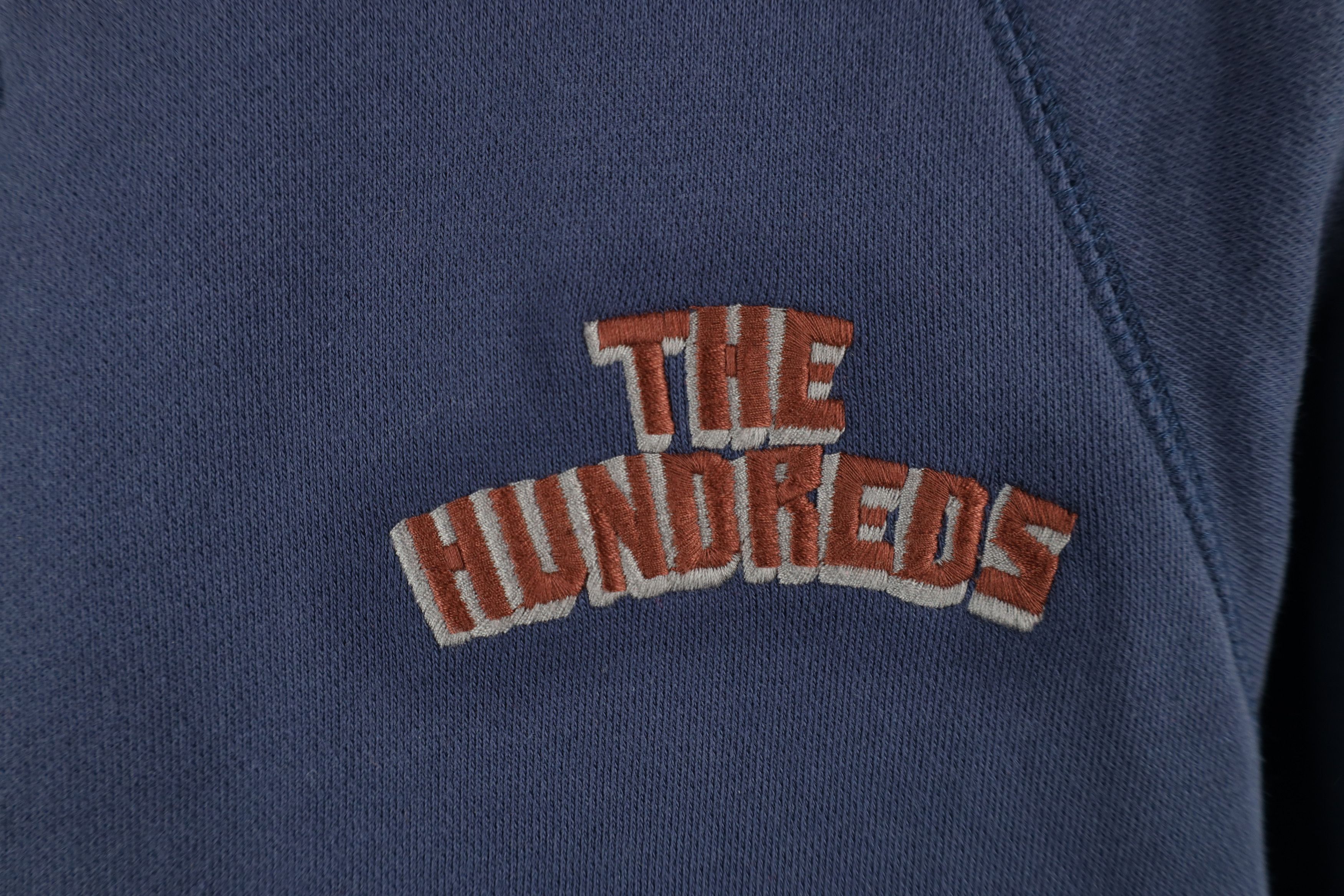 The Hundreds × Vintage Vintage Y2K The Hundreds Spell Out Crewneck Sweatshirt Blue Size US S / EU 44-46 / 1 - 4 Thumbnail