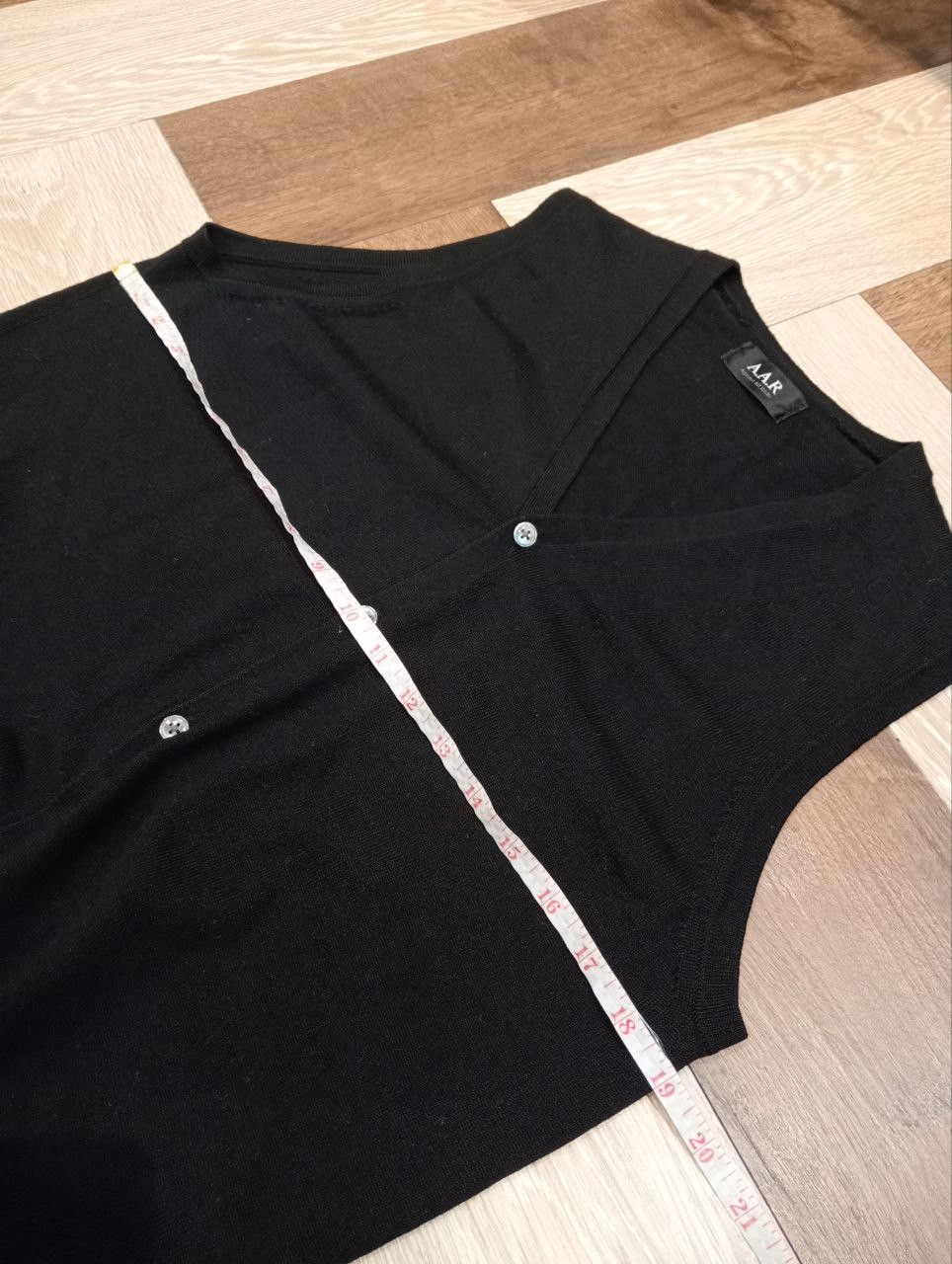 Yohji Yamamoto YOHJI YAMAMOTO A.A.R AGAINST ALL RISKS VEST SWEATER - SIZE M Size US M / EU 48-50 / 2 - 8 Thumbnail