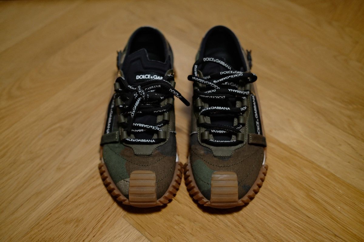 Dolce & Gabbana Dolce & Gabbana Sneakers Unisex Military Green Size US 7.5 / IT 37.5 - 3 Thumbnail