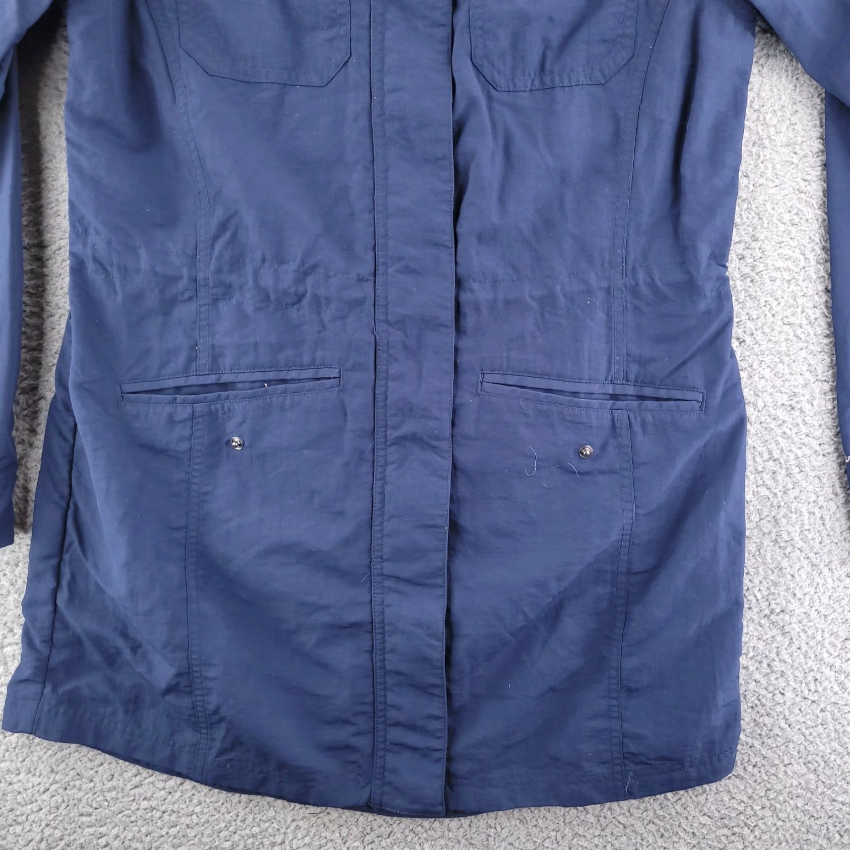 Eddie Bauer Eddie Bauer Parka Coat Womens Small Blue Nylon Adventurer Long Jacket/Coat Size S / US 4 / IT 40 - 3 Thumbnail
