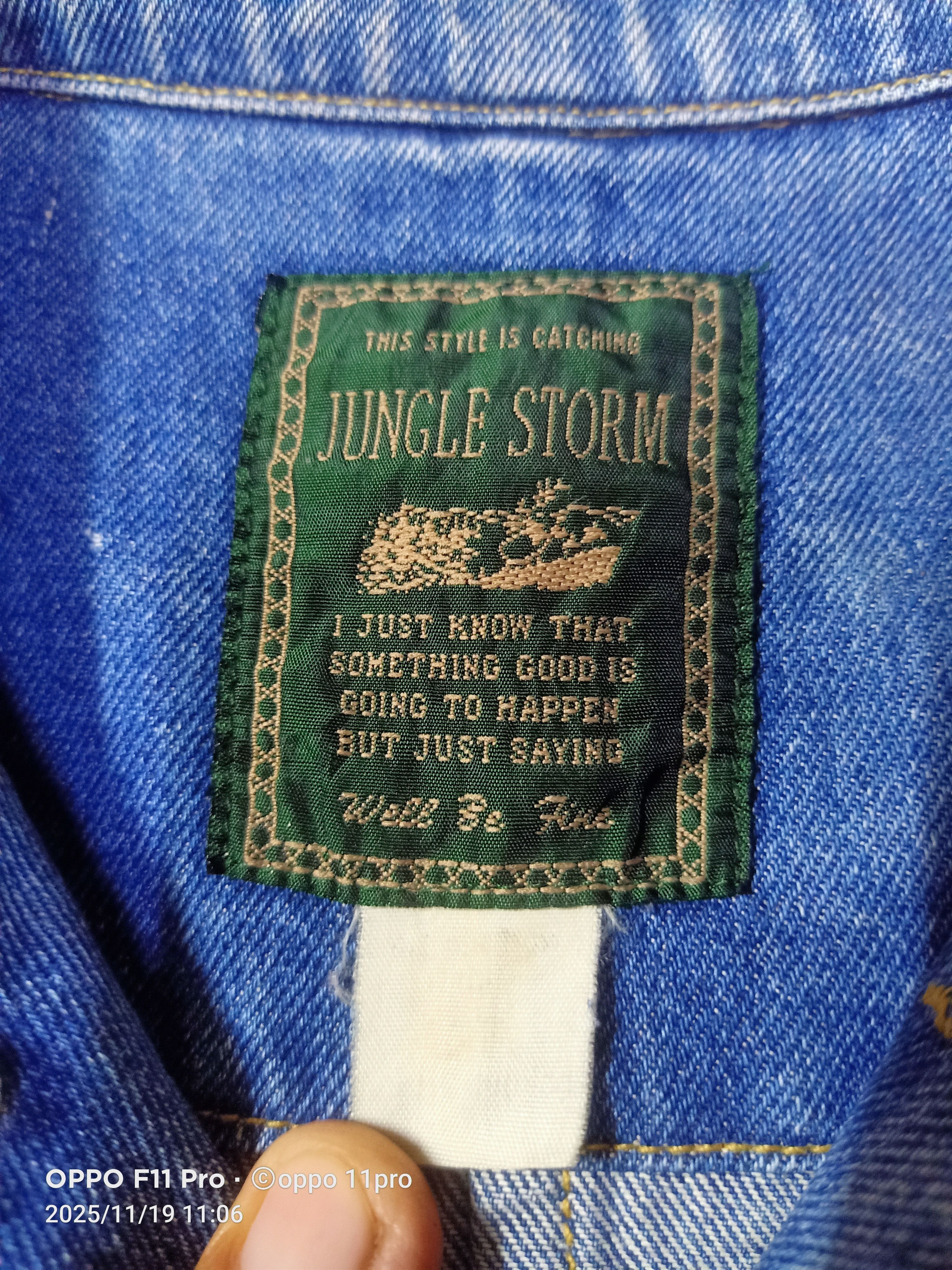 Japanese Brand 🌟Jungle Storm Chore Jacket Jeans Men 🌟 Size US XL / EU 56 / 4 - 3 Thumbnail