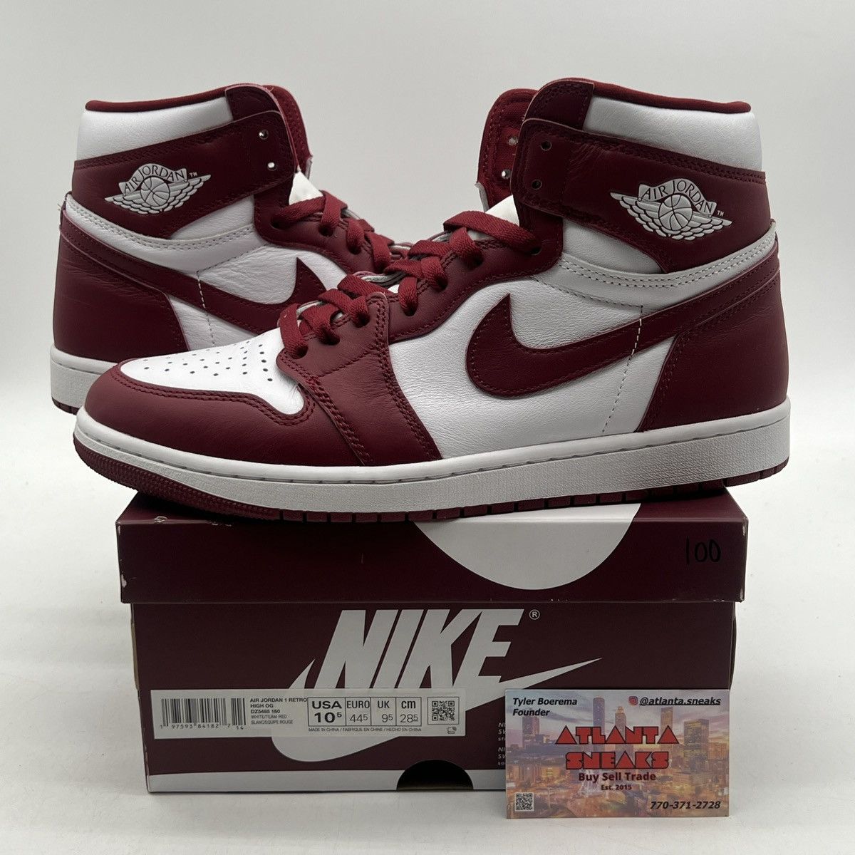 Jordan Brand Air Jordan 1 high Artisanal red Size US 10.5 / EU 43-44 - 1 Thumbnail