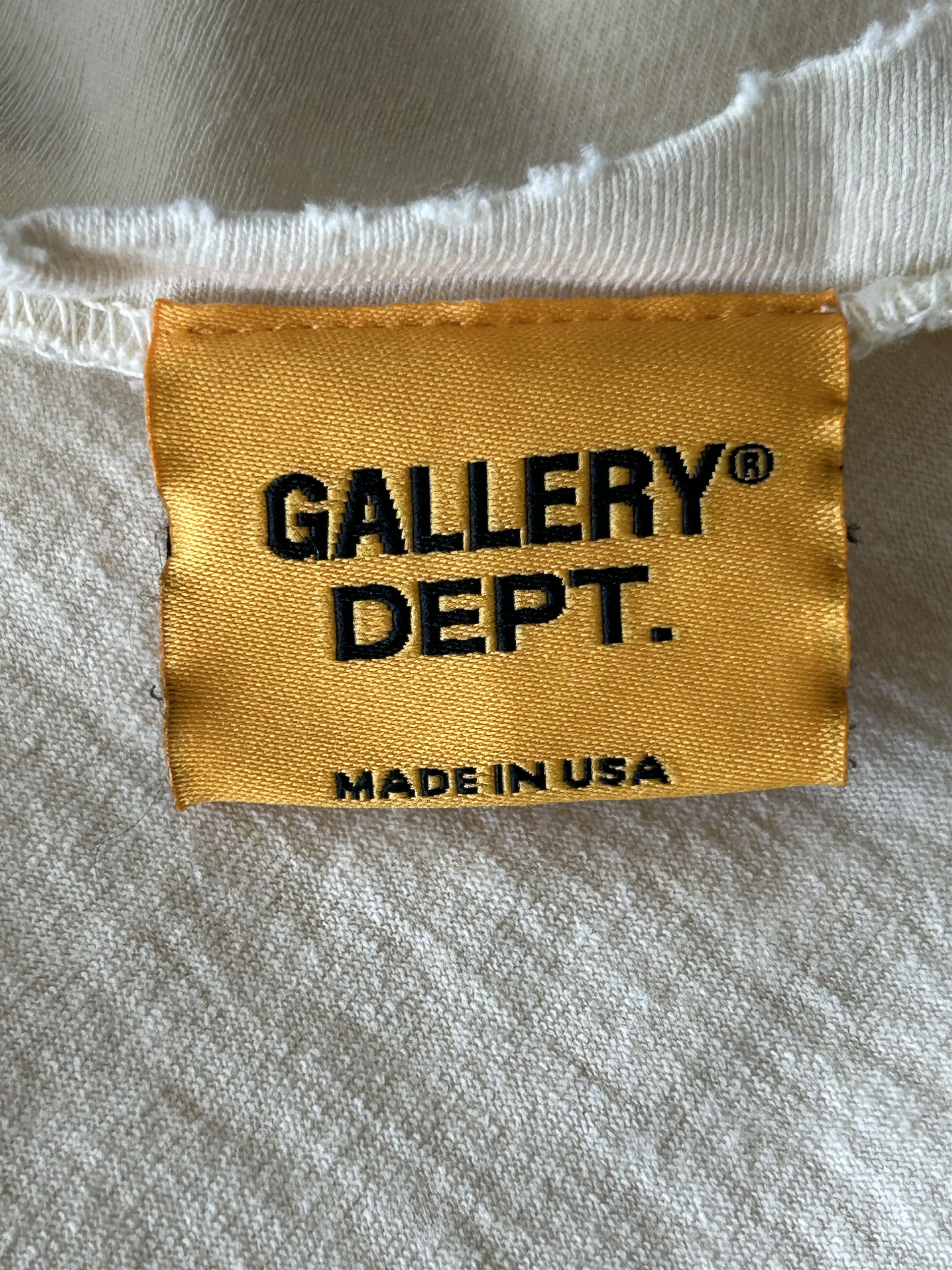 Gallery Dept. Gallery Dept White & Green Metropolitain Logo T-Shirt Size US M / EU 48-50 / 2 - 4 Thumbnail