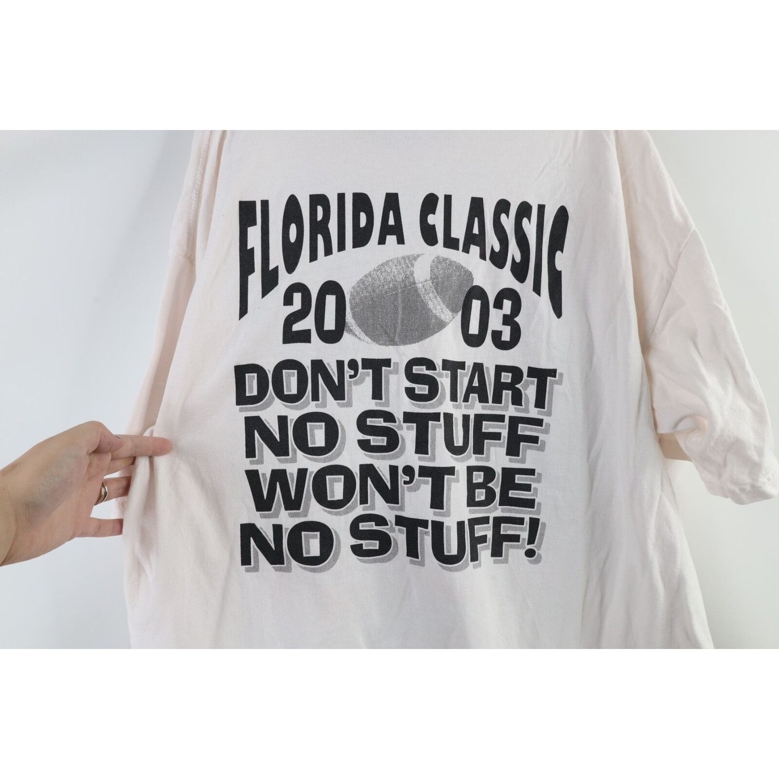 Vintage Vintage Florida Classic Cookman vs A&M Football T-Shirt Size US XXL / EU 58 / 5 - 7 Thumbnail