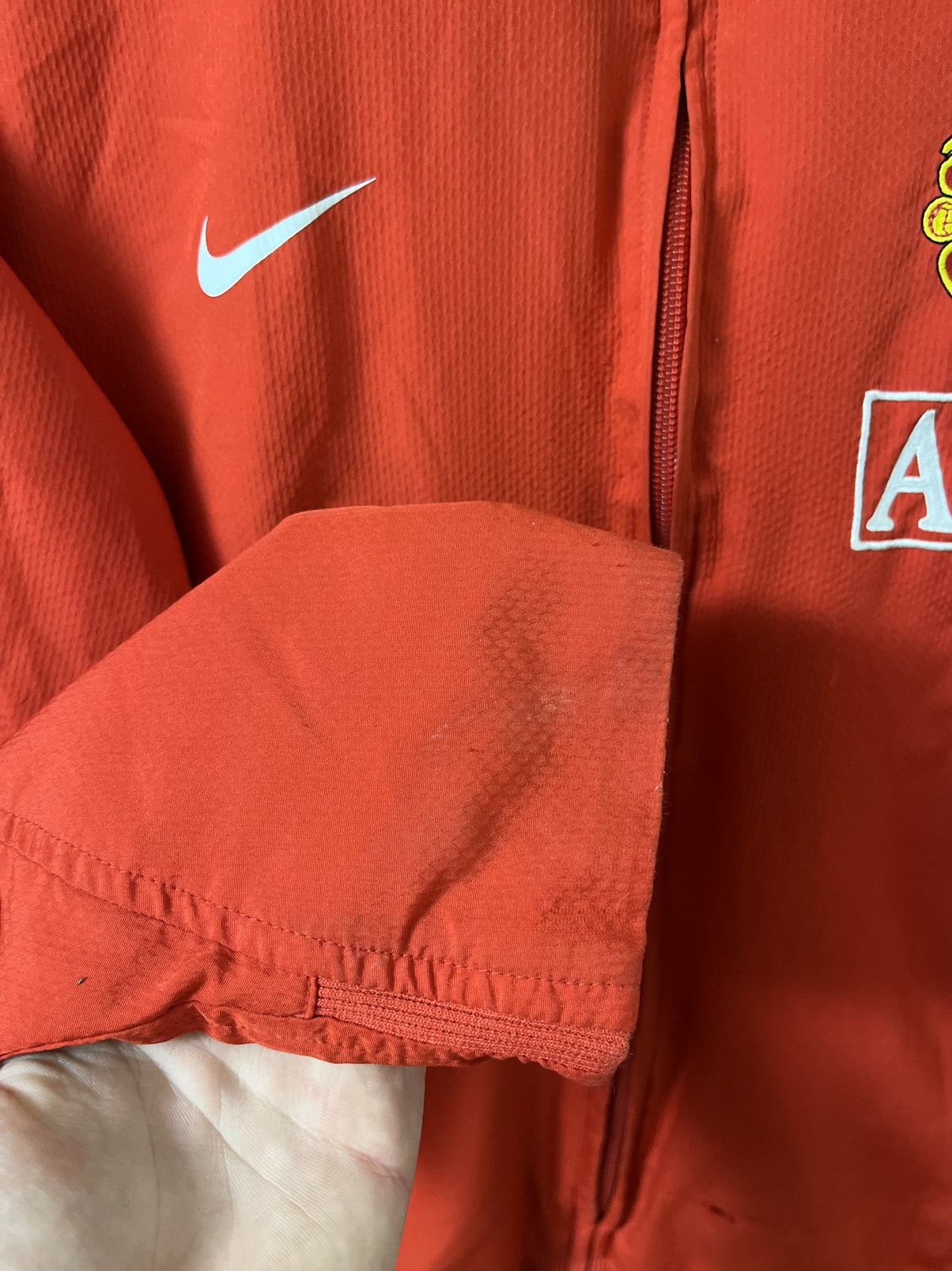 Vintage Nike Manchester United Vintage 2009 Track Jacket Size US S / EU 44-46 / 1 - 8 Thumbnail