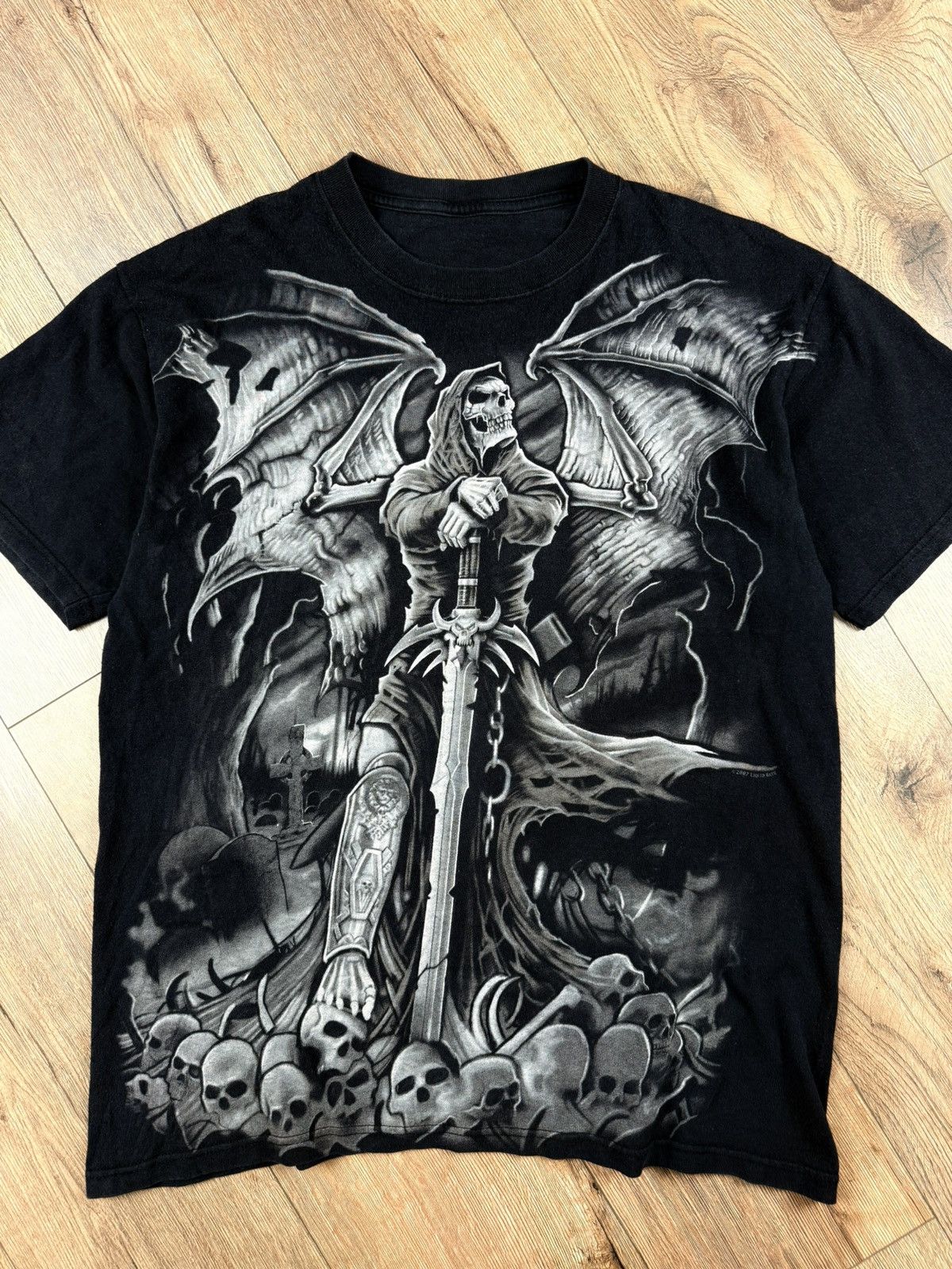 Liquid Blue Liquid Blue Grim Reaper Double-Sided Tee 2007 L–XL Fit Size US L / EU 52-54 / 3 - 2 Thumbnail