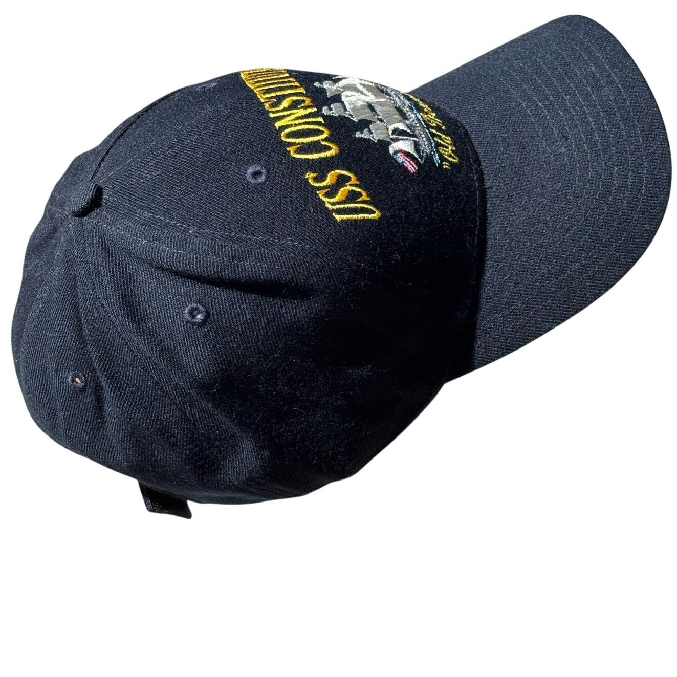 Other Black USS Constitution Men's Hat Size ONE SIZE - 2 Thumbnail