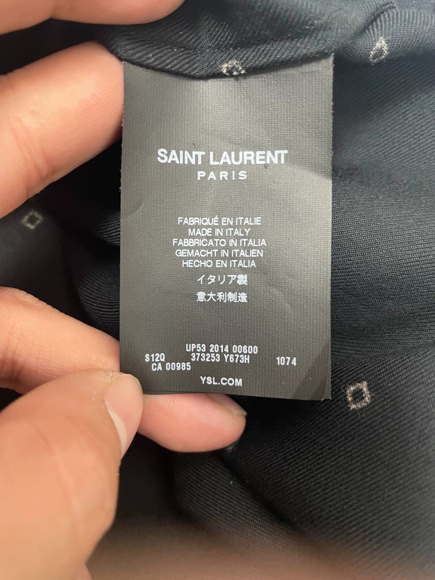 Saint Laurent Paris Authentic Saint Laurent SLP waistcoat/sleeveless shirt Size US S / EU 44-46 / 1 - 6 Thumbnail