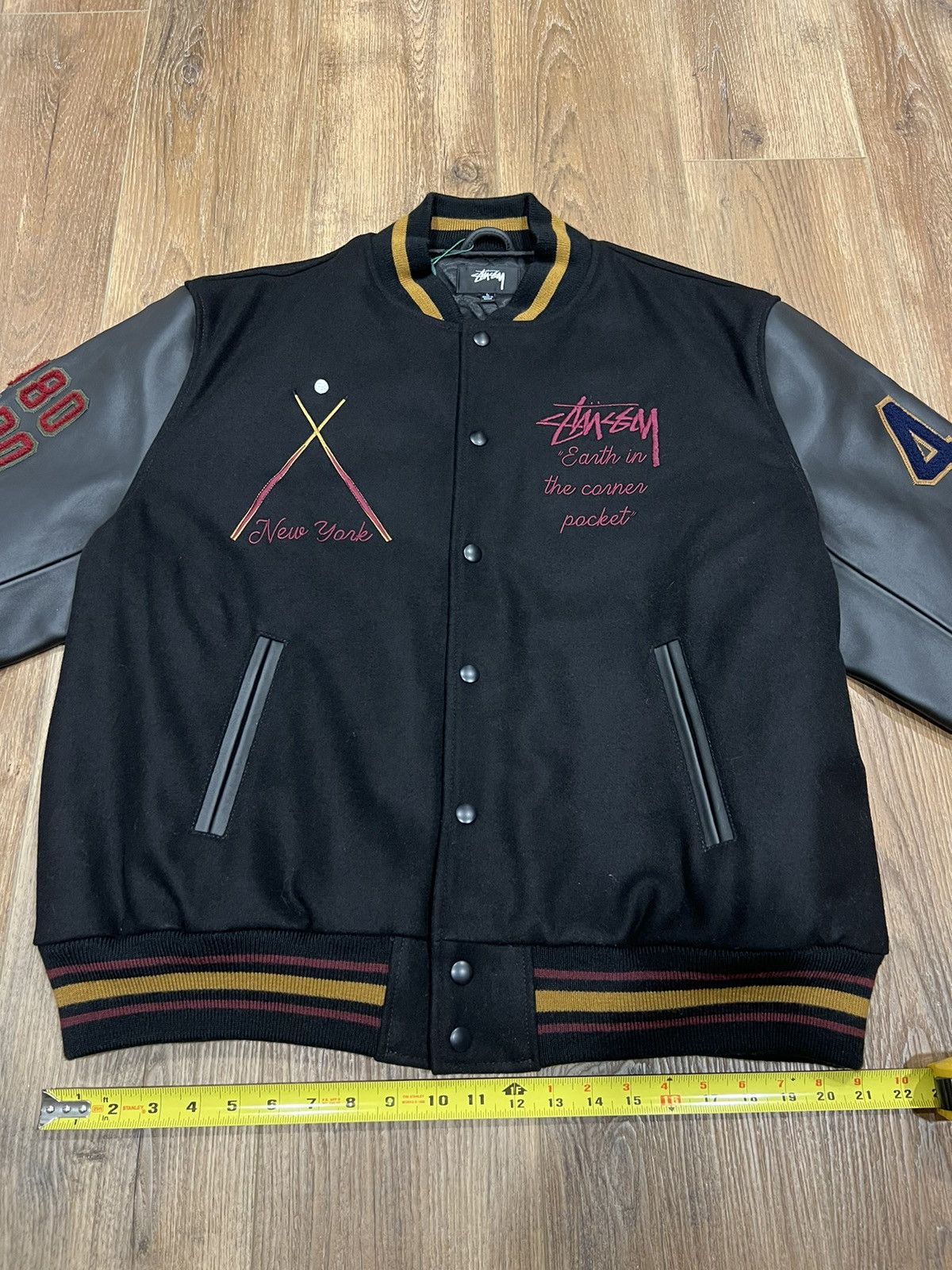 Stussy 40th Anniversary Varsity Jacket (New York Chapter) Size US L / EU 52-54 / 3 - 7 Thumbnail