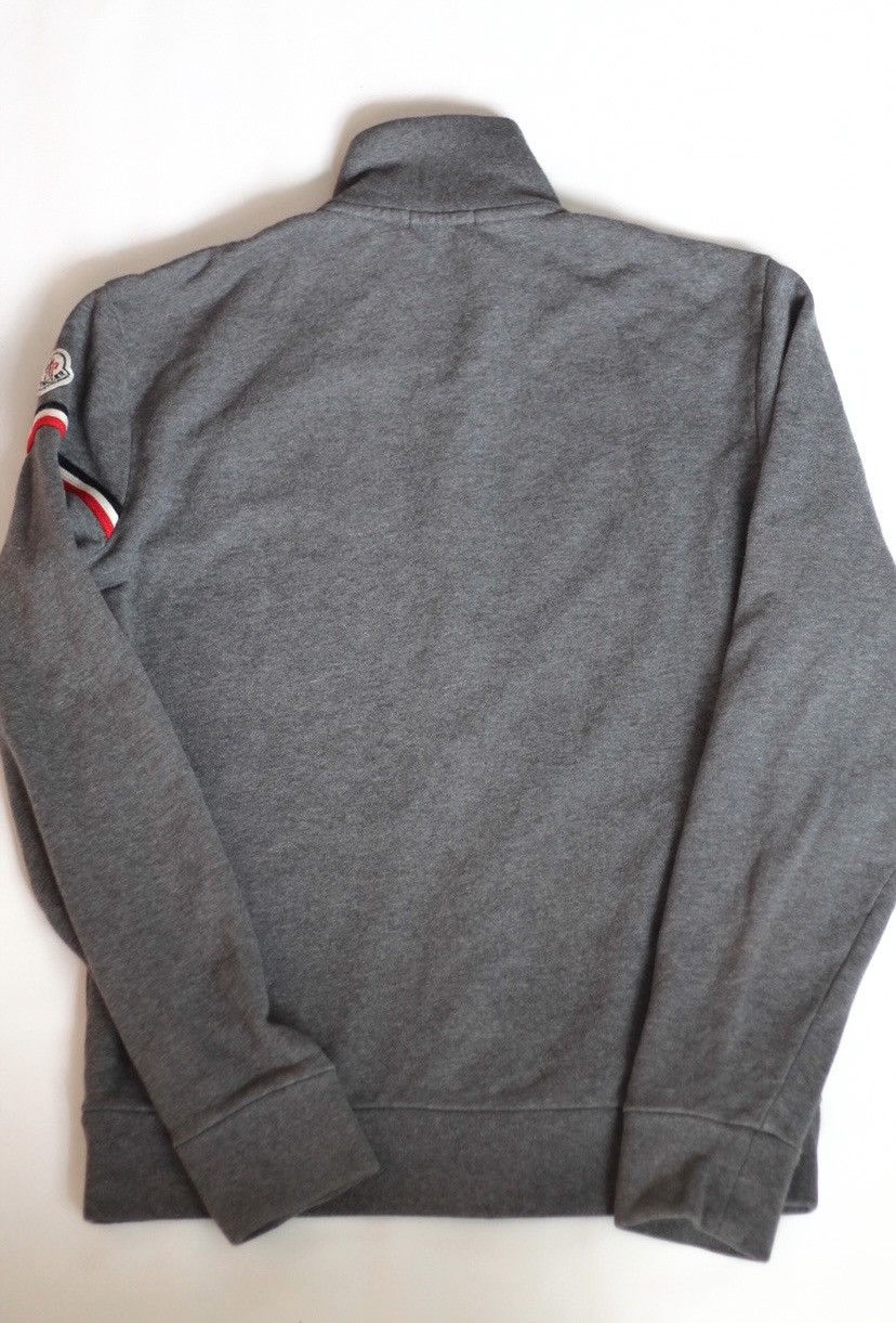 Moncler Vintage Moncler maglia logo zip cardigan sweatshirt Size US S / EU 44-46 / 1 - 4 Thumbnail