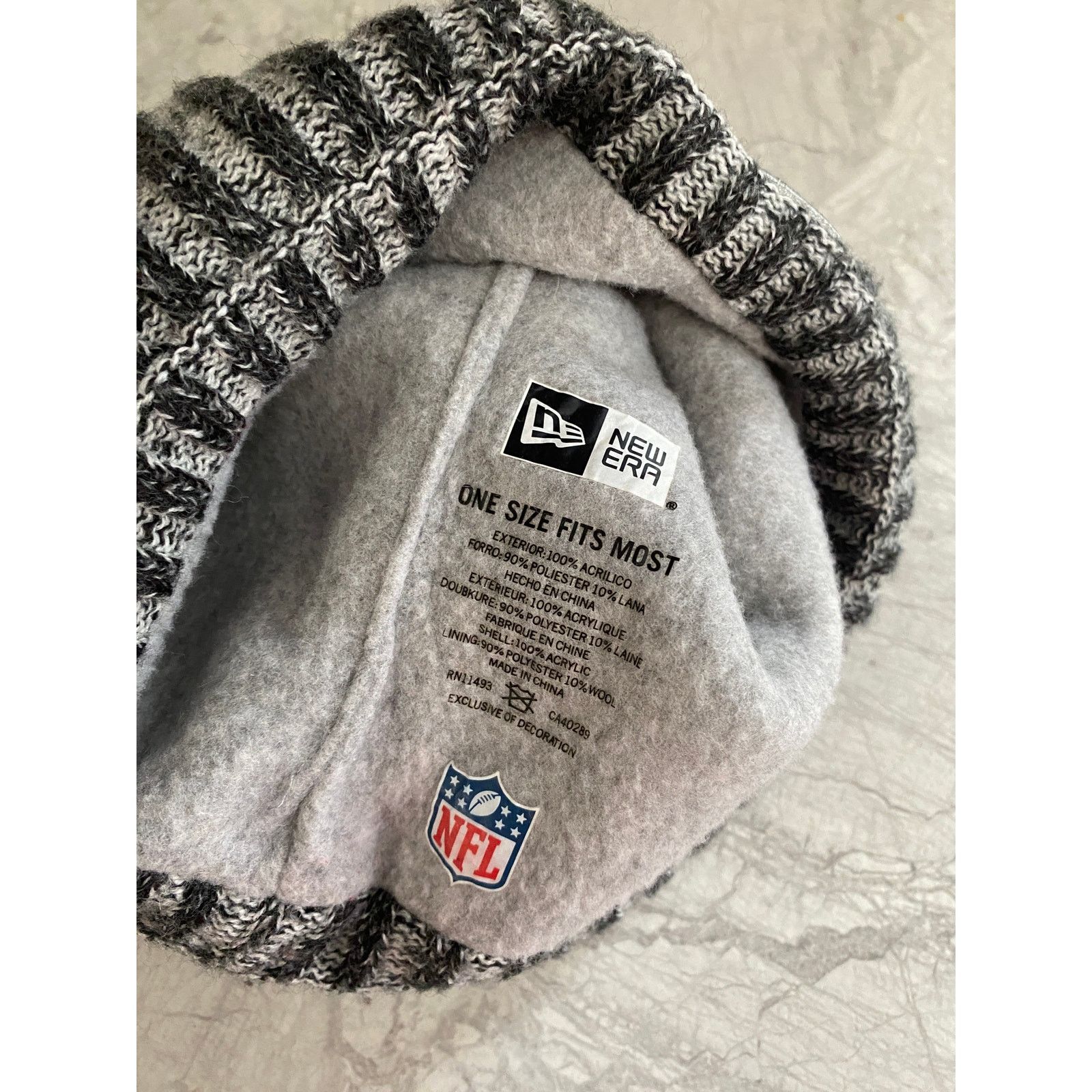 New Era Pittsburgh Steelers NFL Football New Era Winter Beanie Size ONE SIZE - 6 Thumbnail